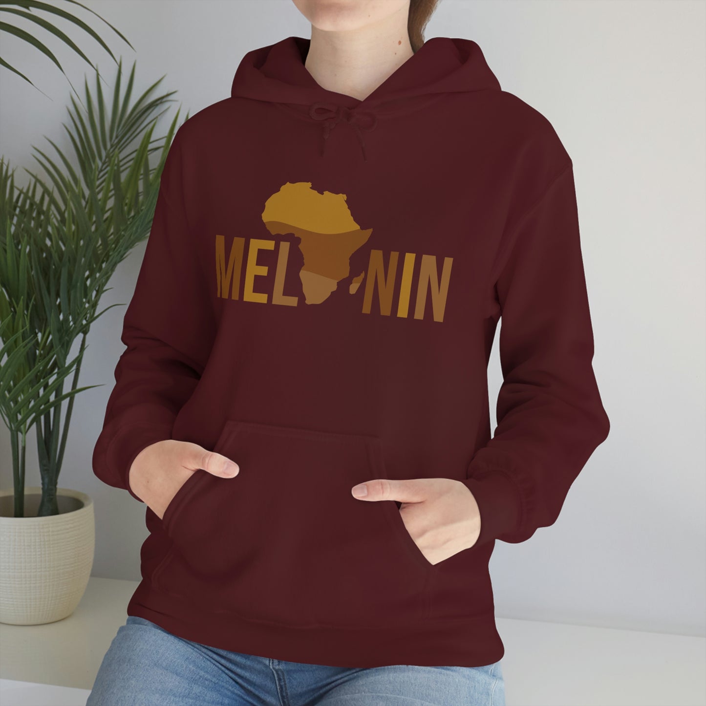 Melanin-Unisex Heavy Blend Hooded Sweatshirt