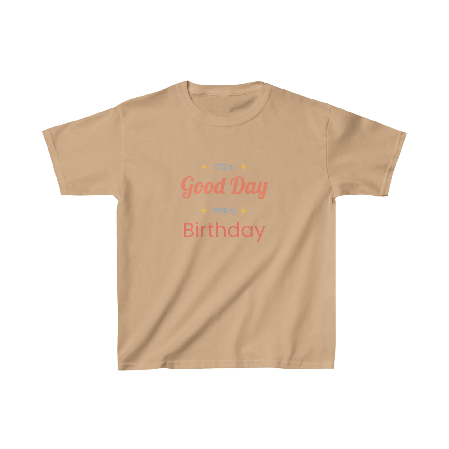 It's a good day for a birthday-Kids Heavy Cotton™ Tee