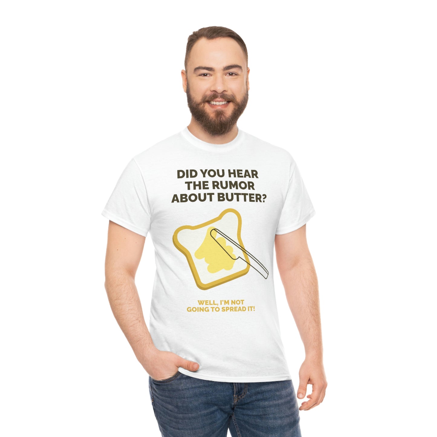 Bread and Butter-Unisex Heavy Cotton Tee