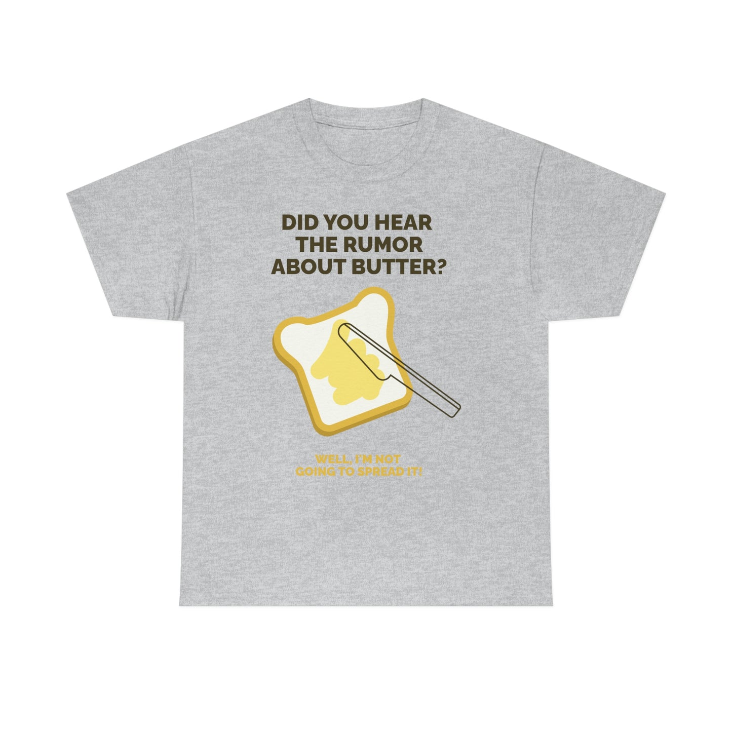 Bread and Butter-Unisex Heavy Cotton Tee