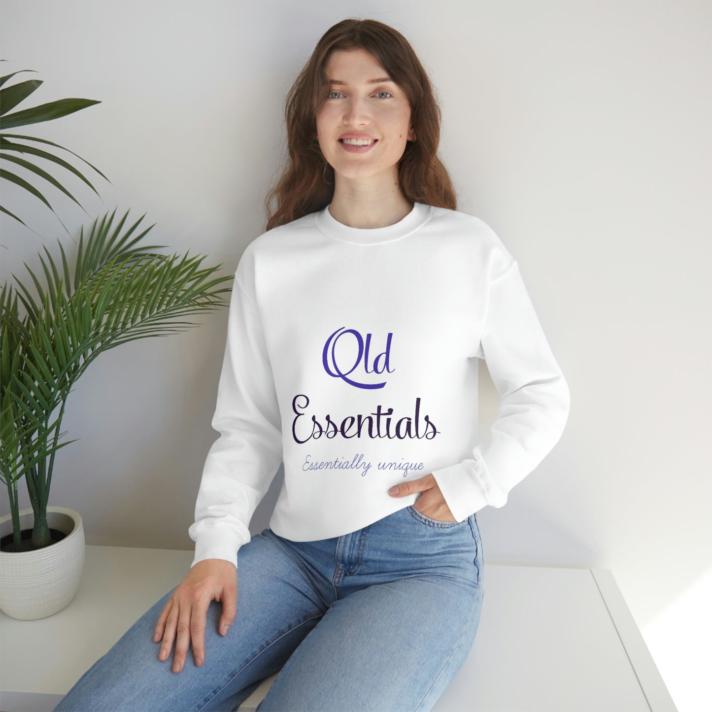 QLD -Unisex Heavy Blend Crewneck Sweatshirt