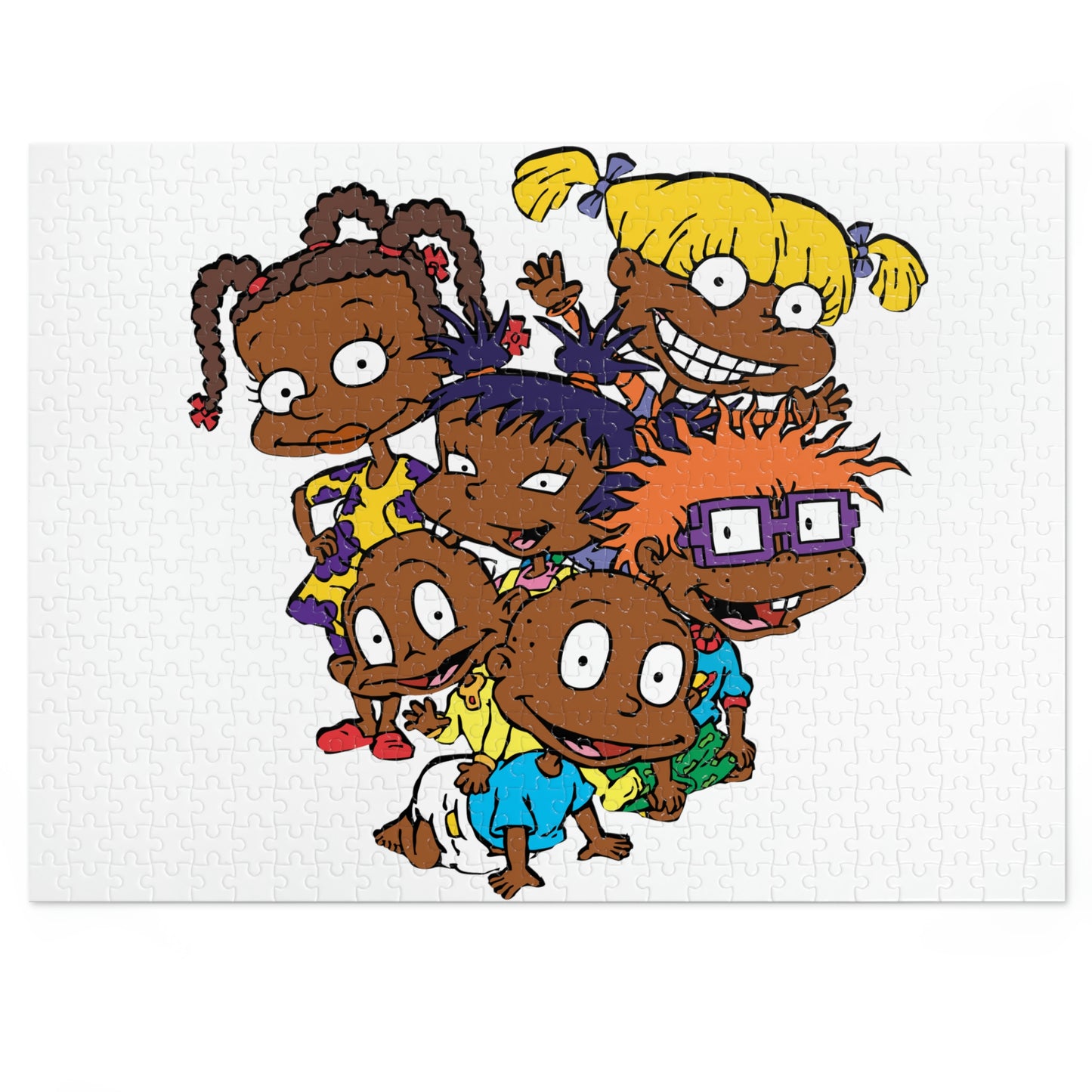 Afro-Ruggrats- Jigsaw Puzzle (30, 110, 252, 500,1000-Piece)