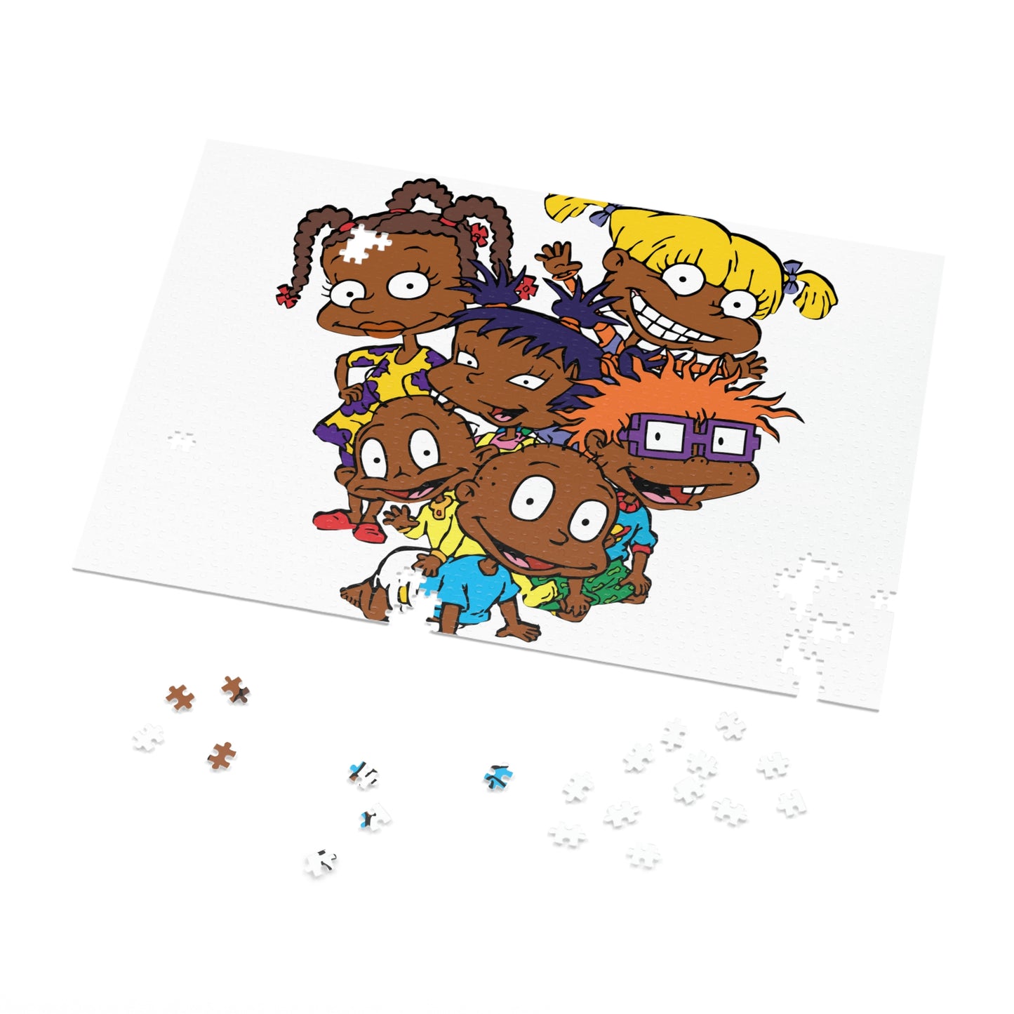 Afro-Ruggrats- Jigsaw Puzzle (30, 110, 252, 500,1000-Piece)