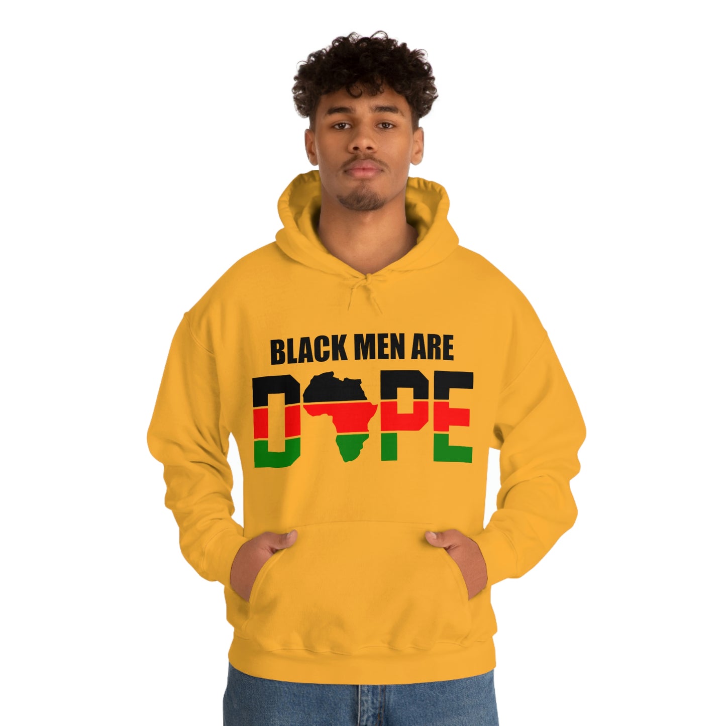 Black Men are Dope- Unisex Heavy Blend Hooded Sweatshirt