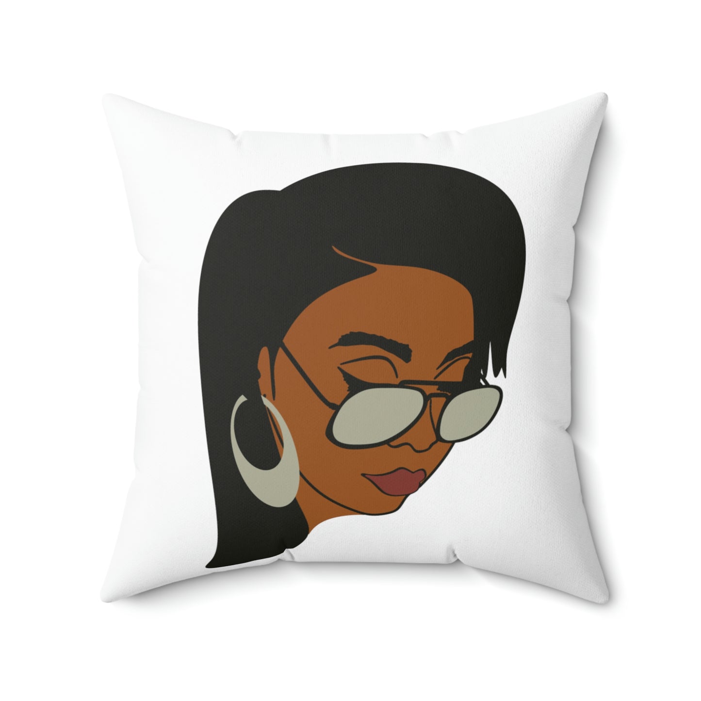 Black Girls Been Magic-Spun Polyester Square Pillow