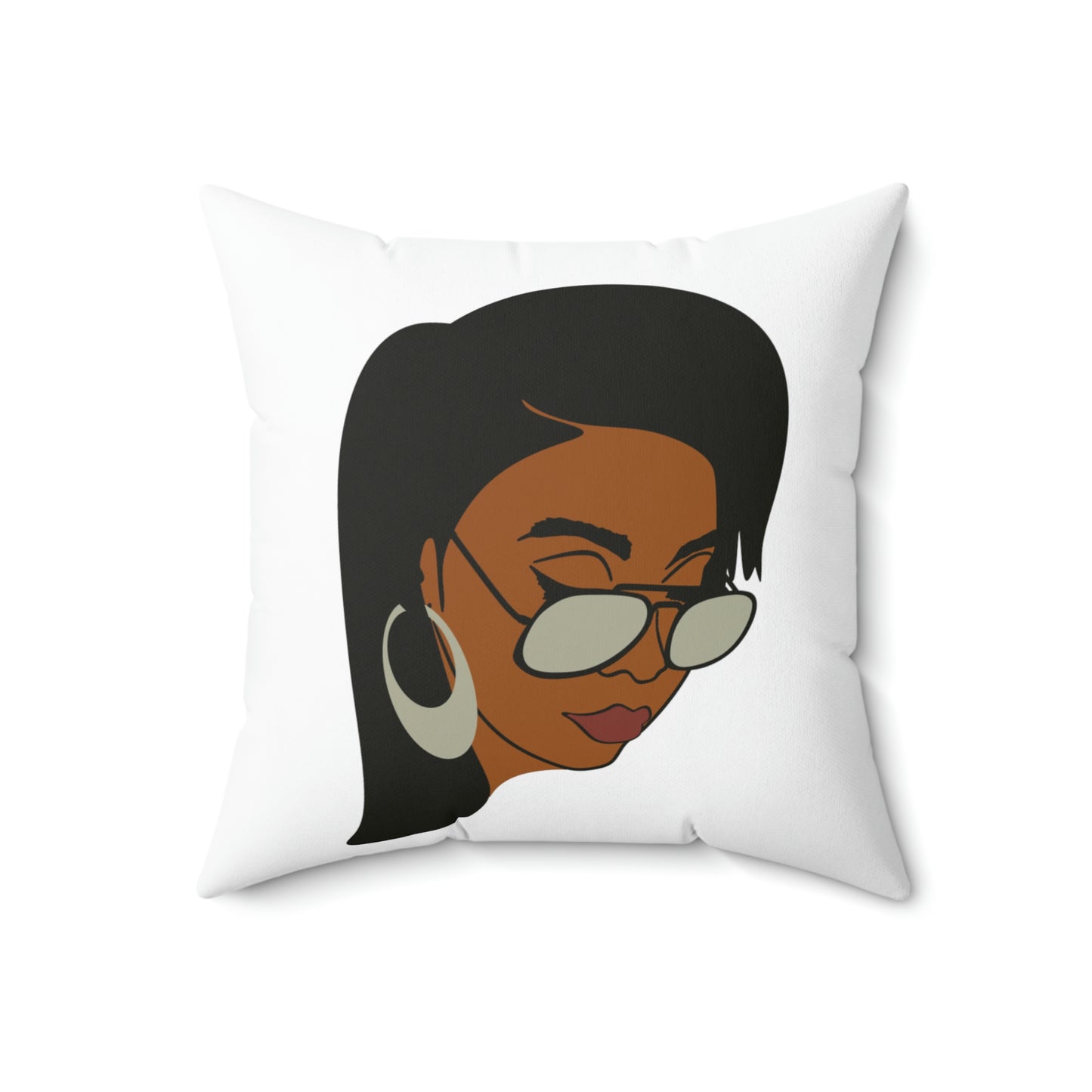 Black Girls Been Magic-Spun Polyester Square Pillow