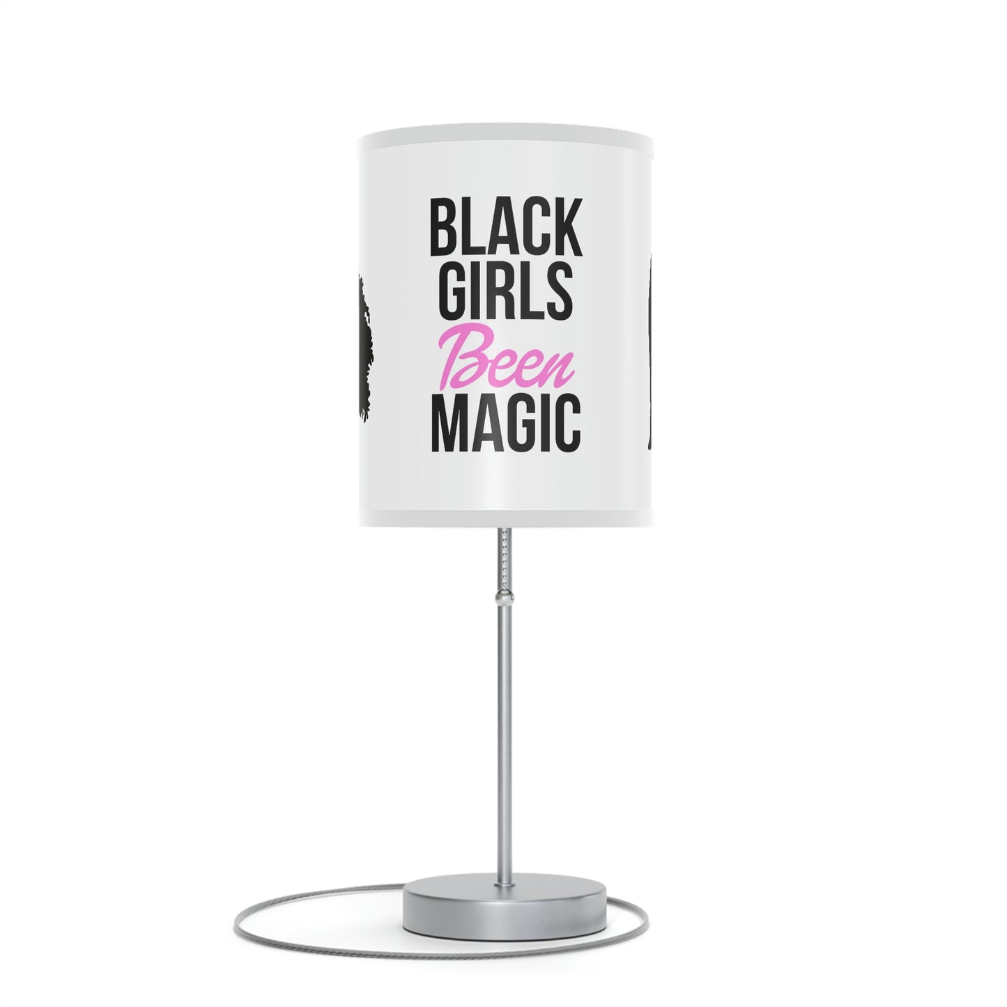 Black Girls Been Magic -Lamp on a Stand, US|CA plug