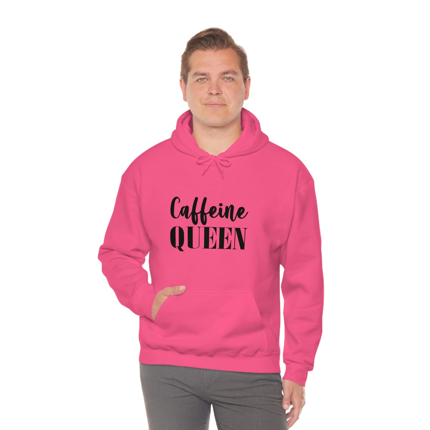 Caffeine Queen Unisex Heavy Blend Hooded Sweatshirt