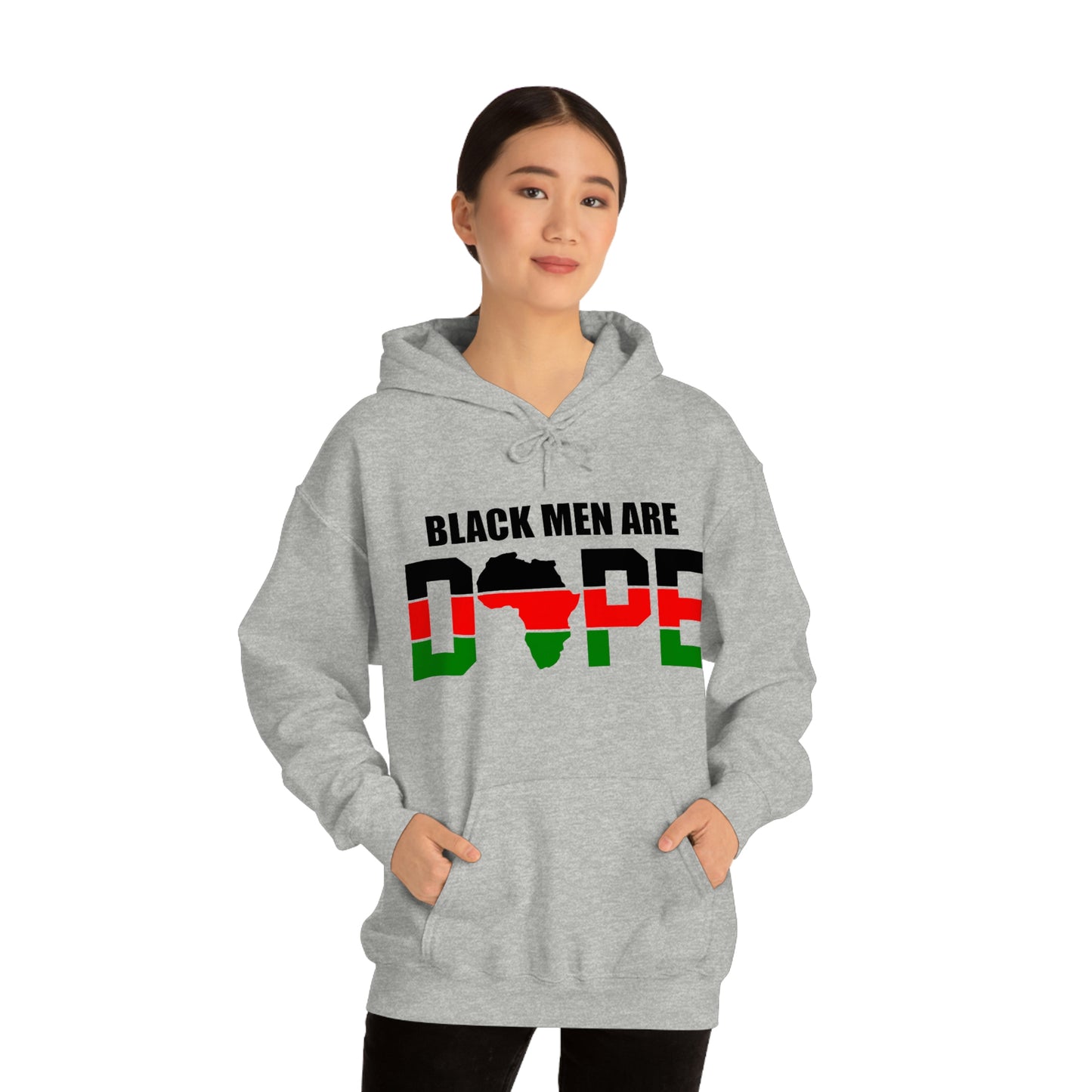 Black Men are Dope- Unisex Heavy Blend Hooded Sweatshirt