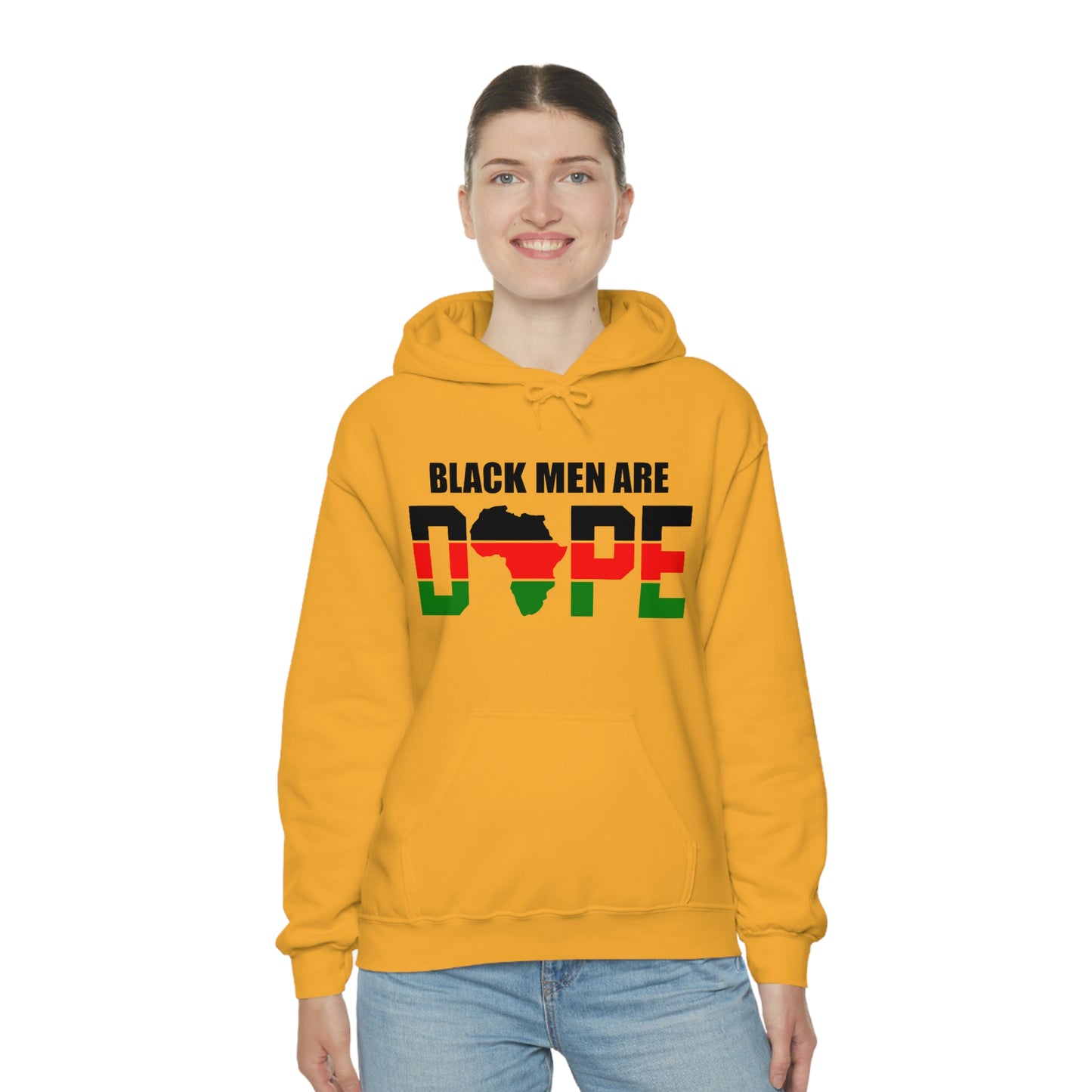 Black Men are Dope- Unisex Heavy Blend Hooded Sweatshirt