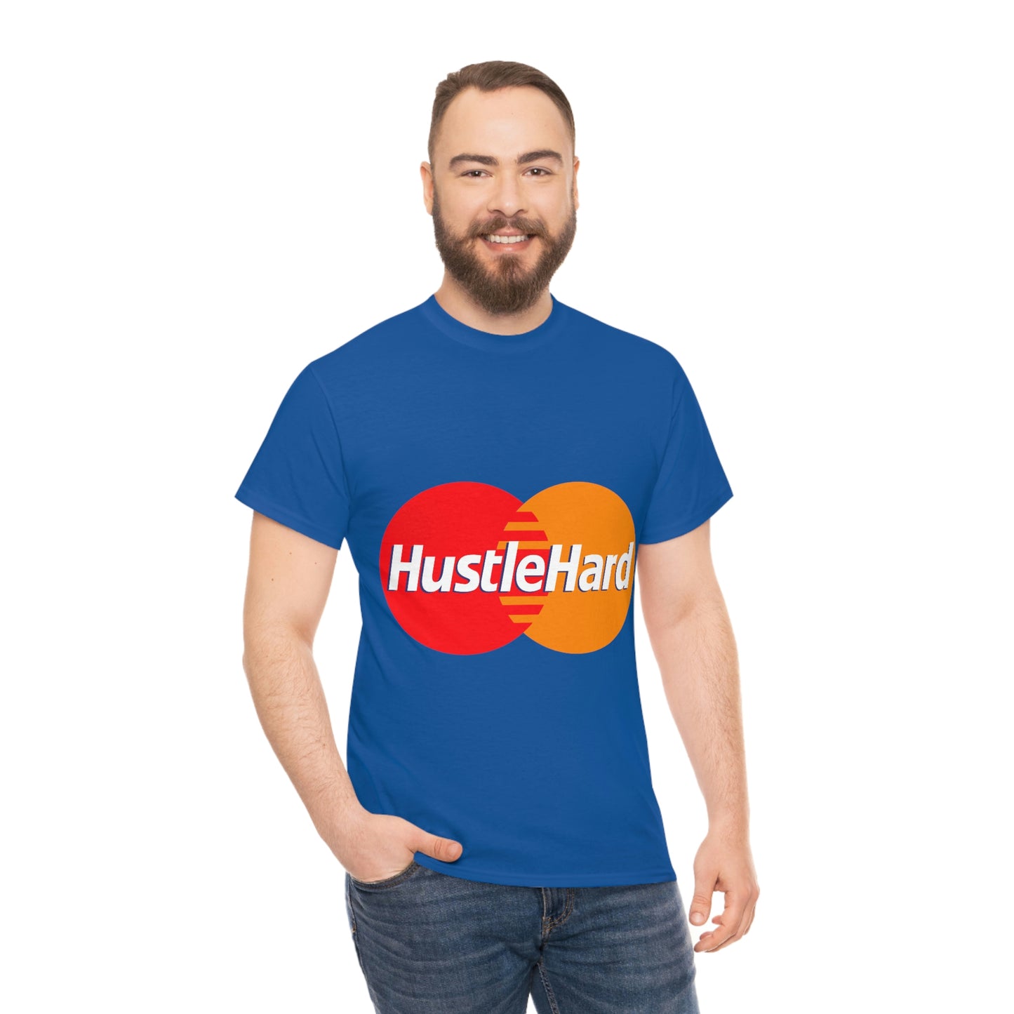 Hustle Hard -Unisex Heavy Cotton Tee