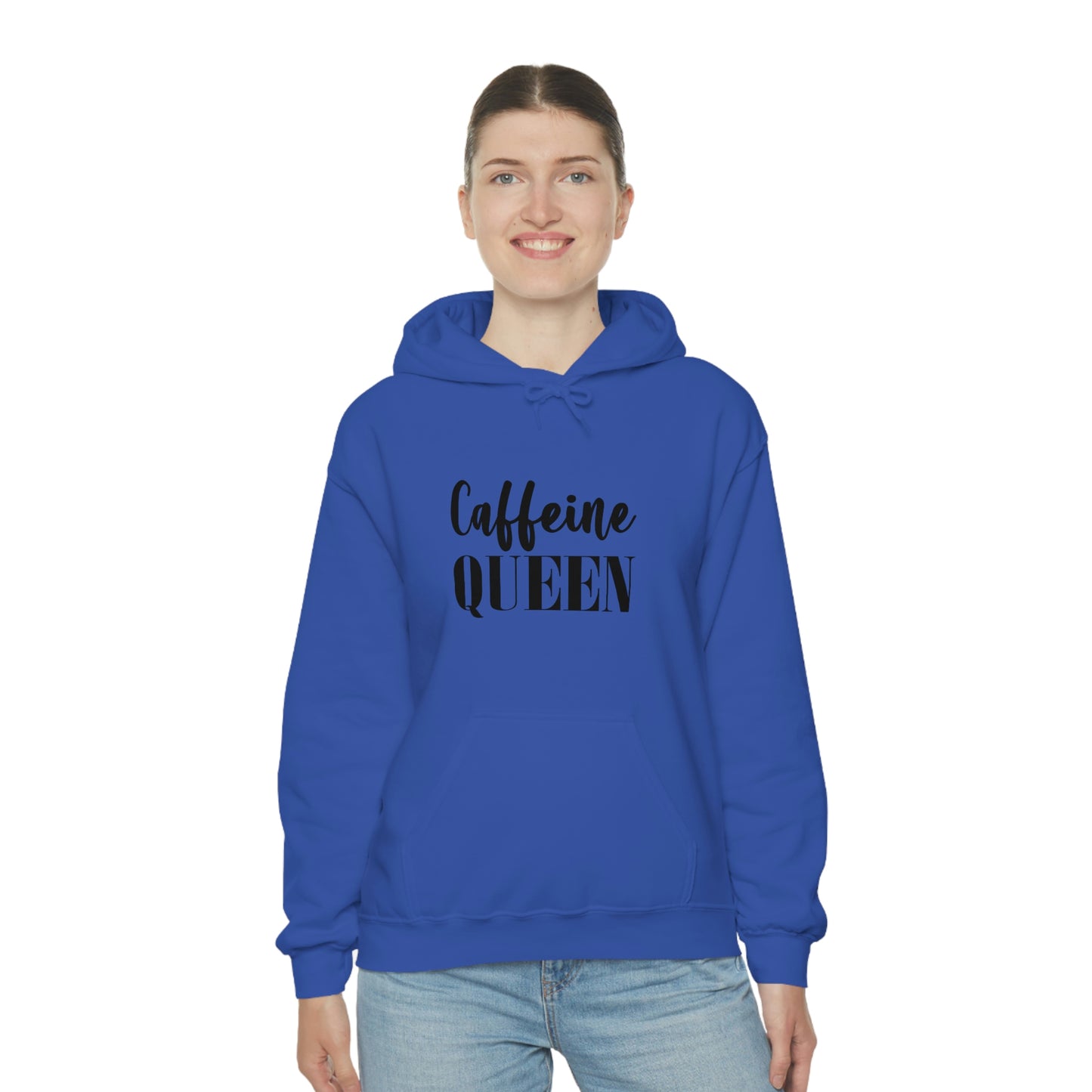 Caffeine Queen Unisex Heavy Blend Hooded Sweatshirt