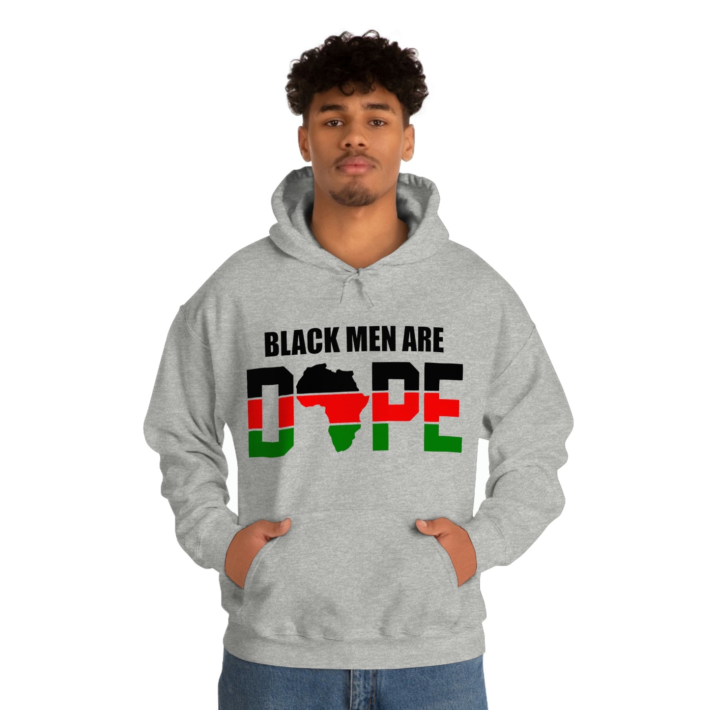 Black Men are Dope- Unisex Heavy Blend Hooded Sweatshirt