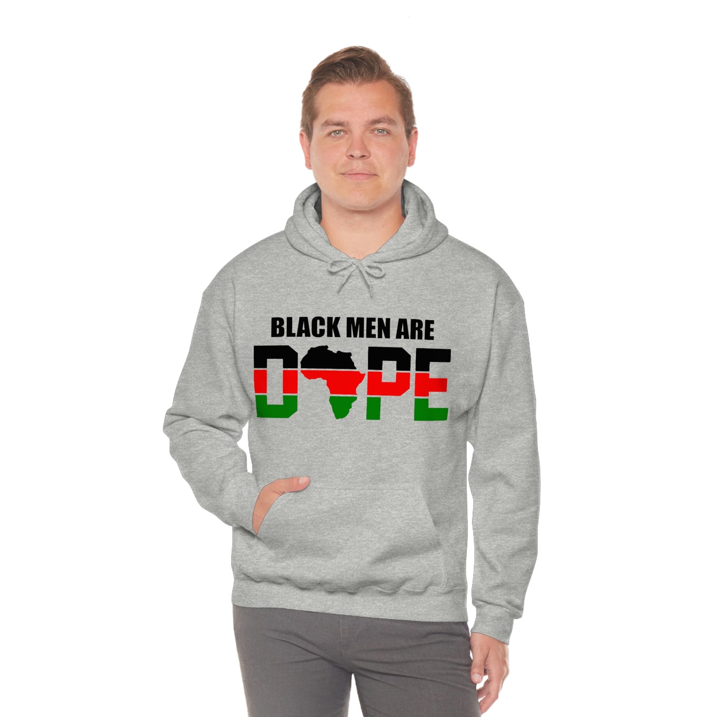 Black Men are Dope- Unisex Heavy Blend Hooded Sweatshirt