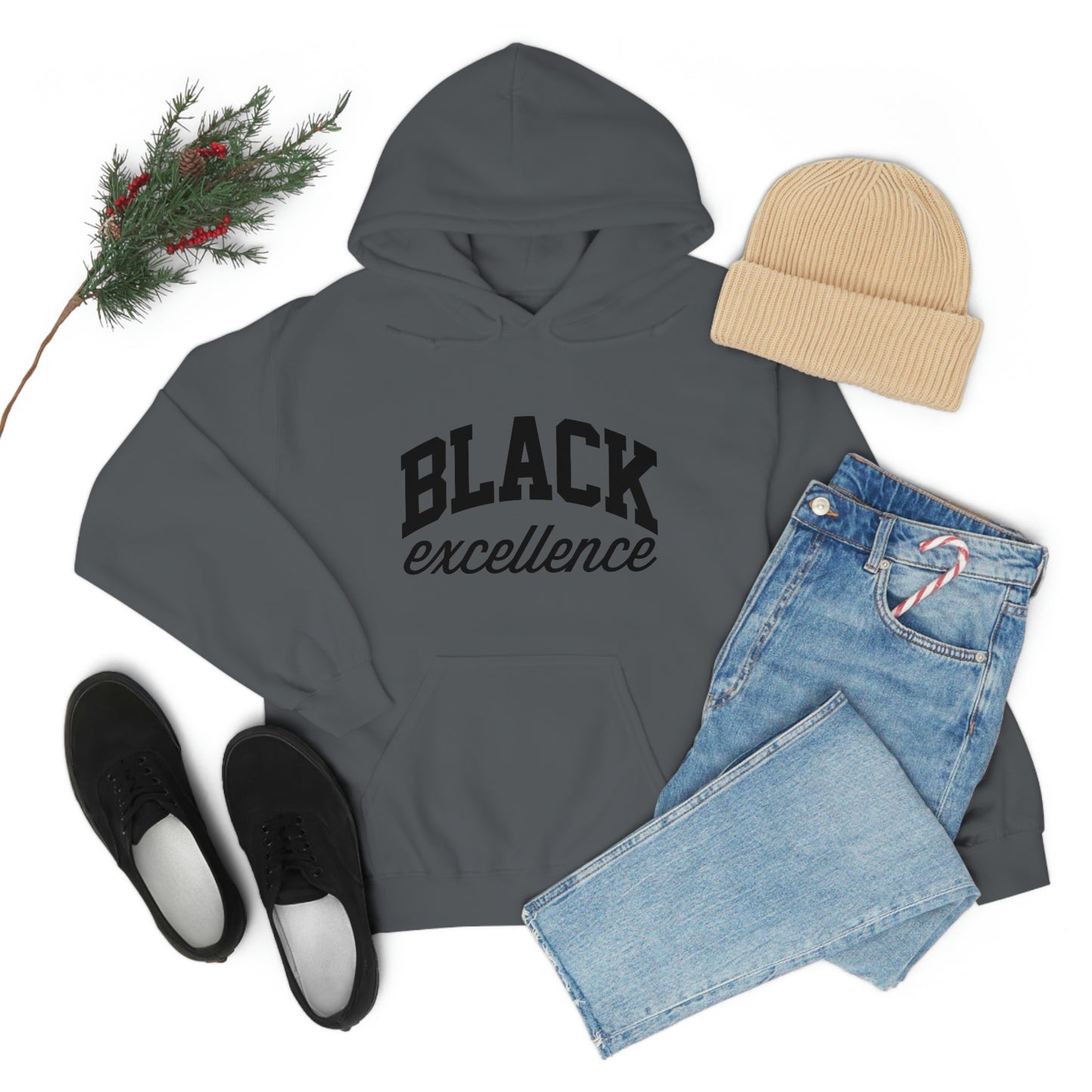 Black Excellence-Unisex Heavy Blend Hooded Sweatshirt