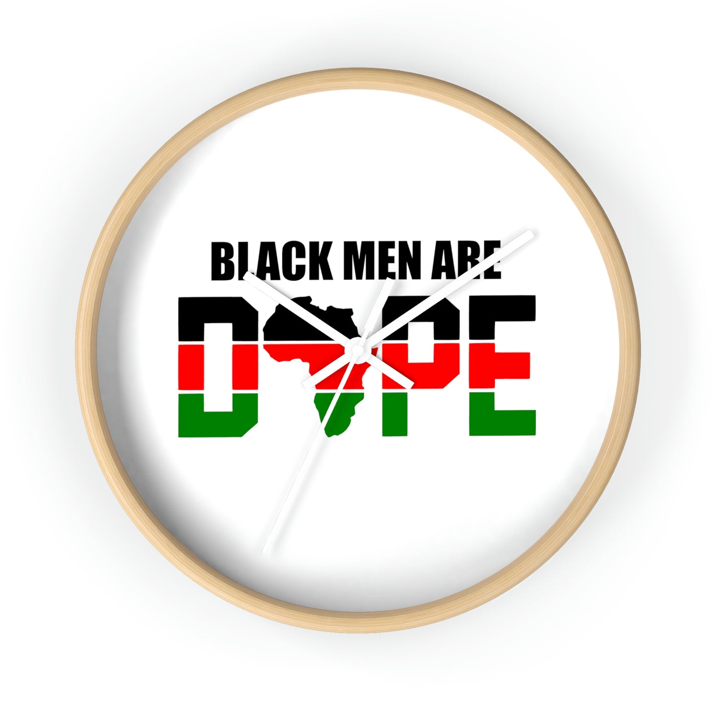 Black Men Are Dope- Wall clock