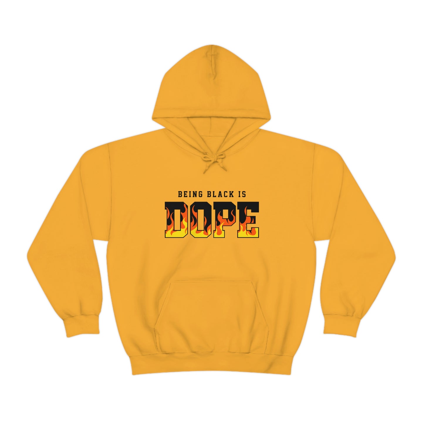 Being Black is Dope- Unisex Heavy Blend Hooded Sweatshirt