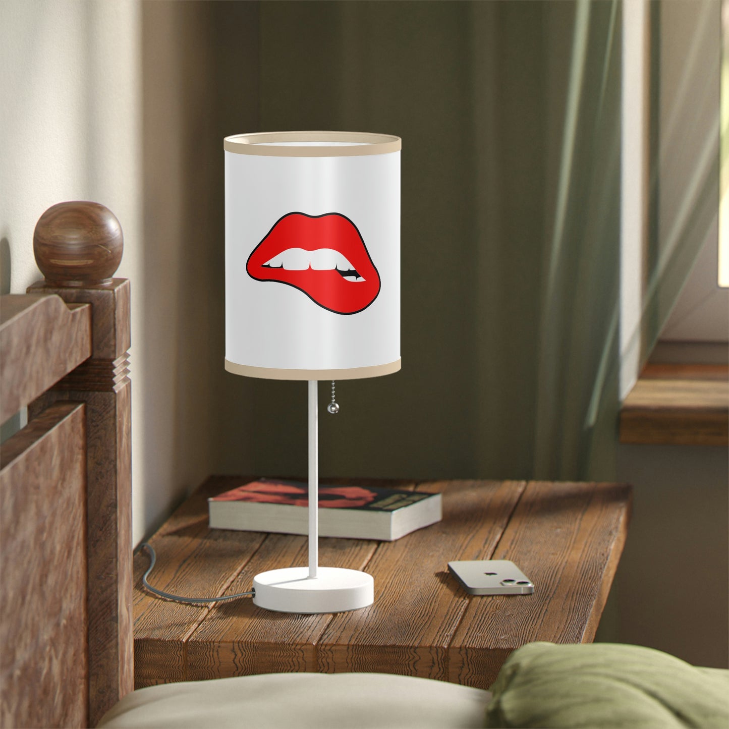 Red Lips-Lamp on a Stand, US|CA plug