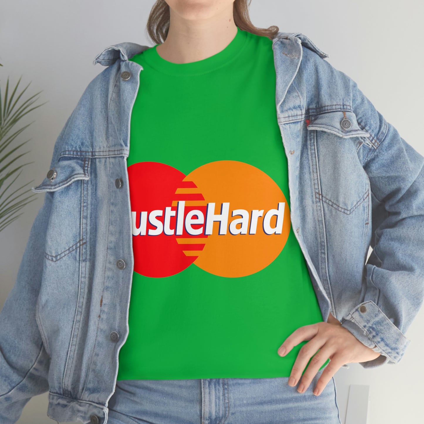 Hustle Hard -Unisex Heavy Cotton Tee