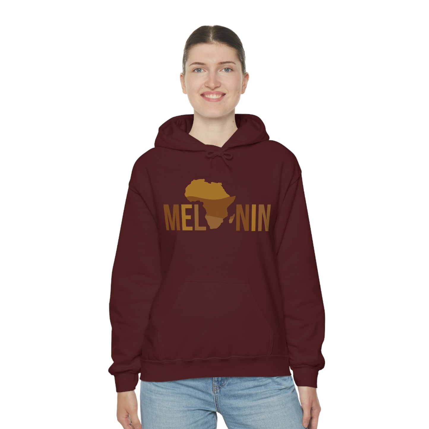 Melanin-Unisex Heavy Blend Hooded Sweatshirt