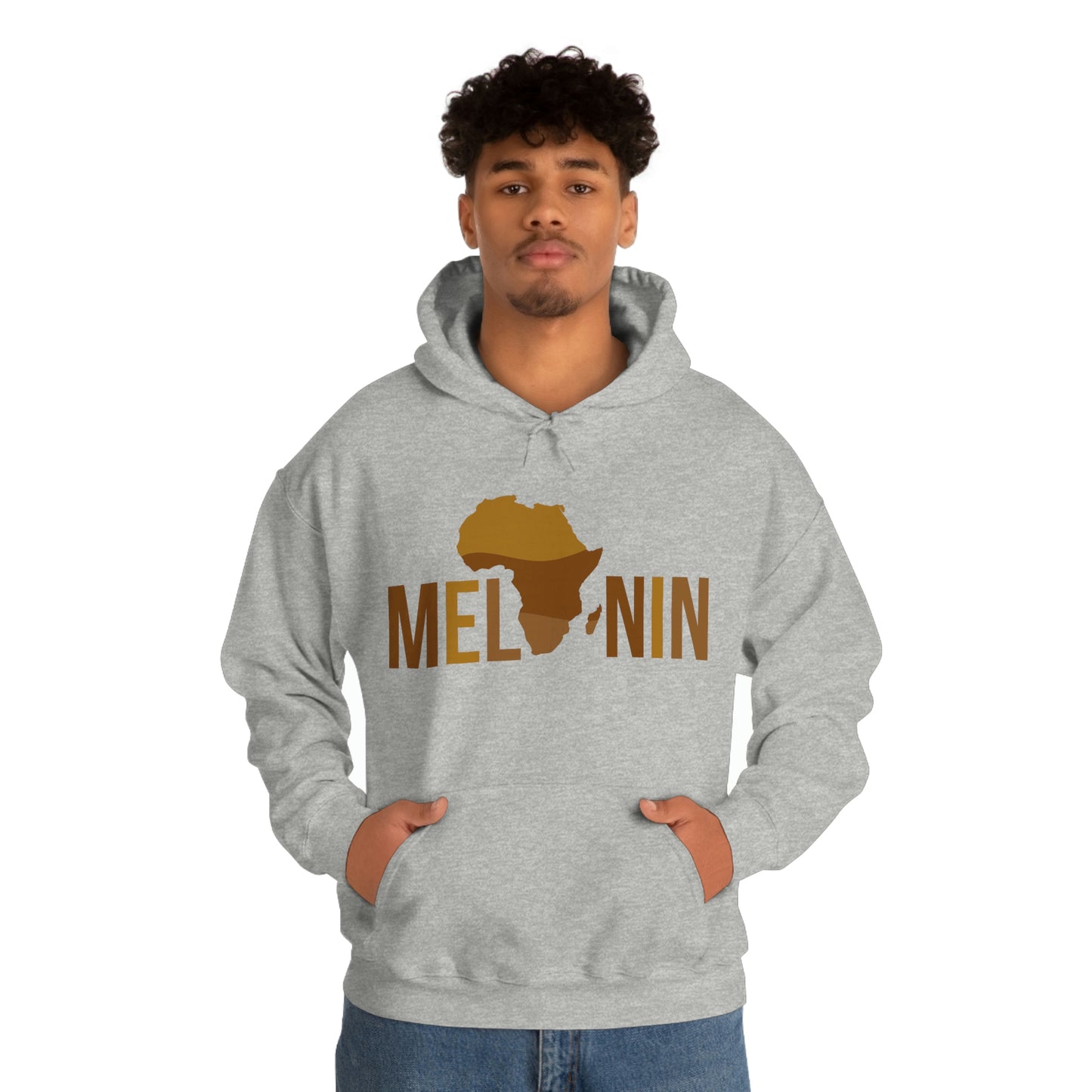 Melanin-Unisex Heavy Blend Hooded Sweatshirt