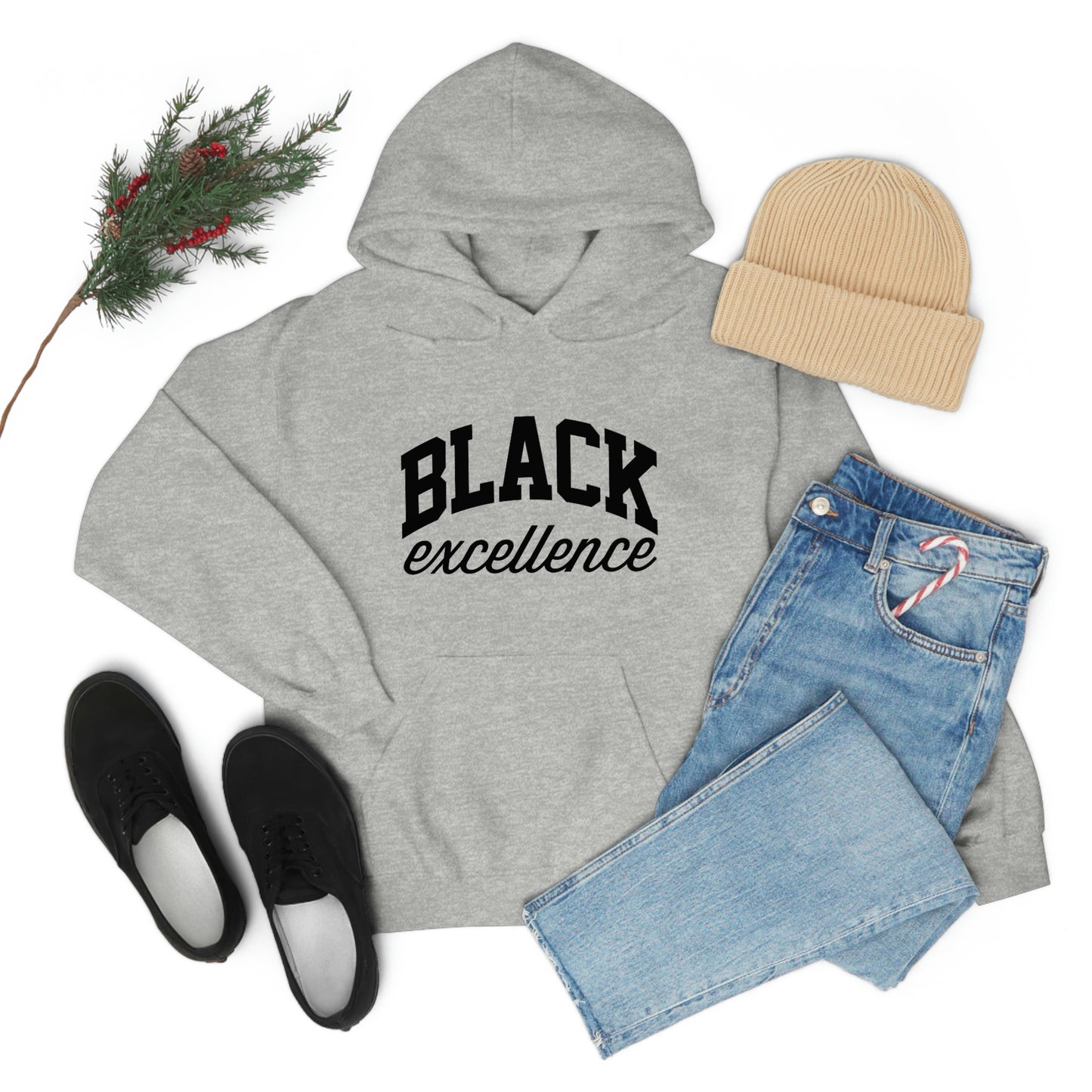 Black Excellence-Unisex Heavy Blend Hooded Sweatshirt