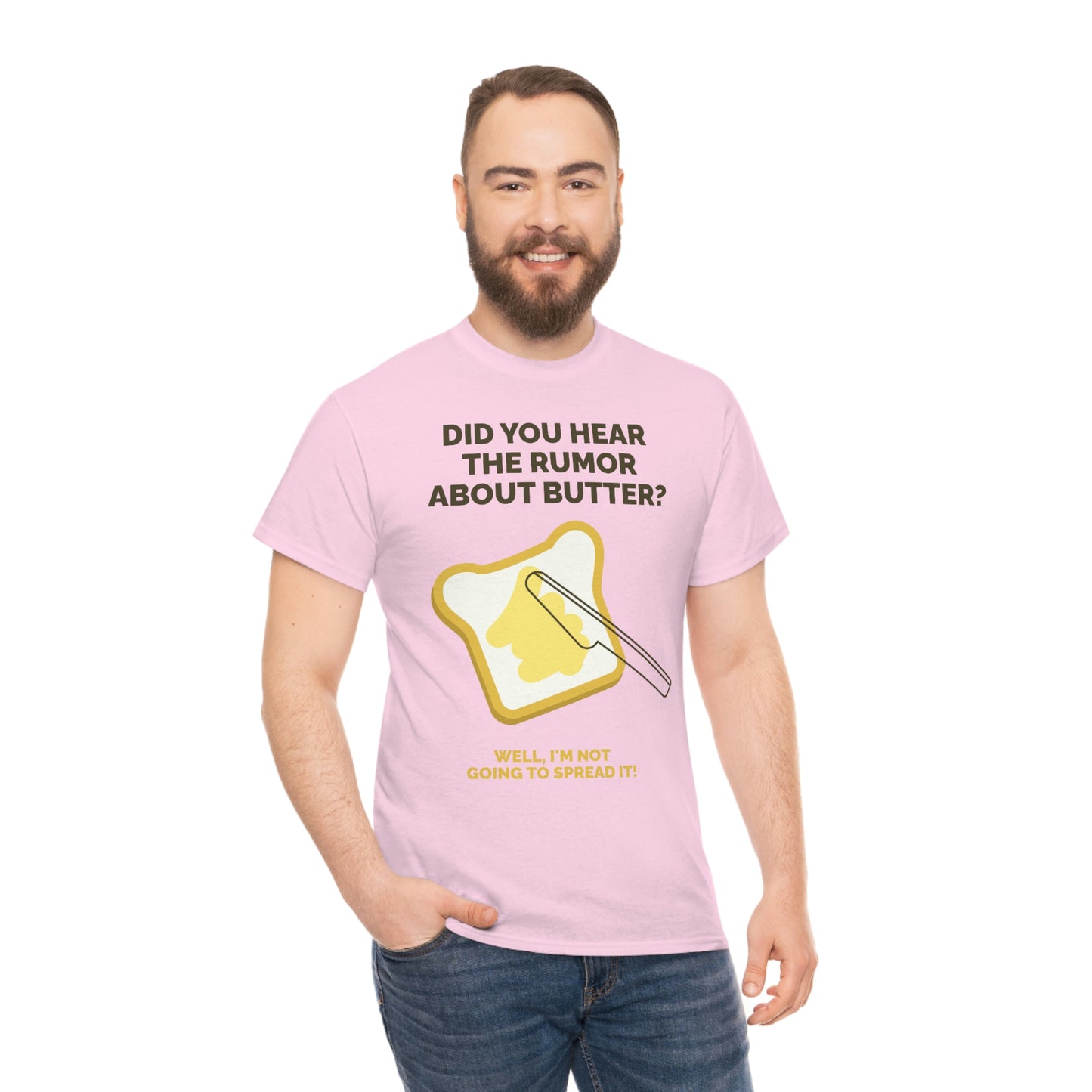 Bread and Butter-Unisex Heavy Cotton Tee