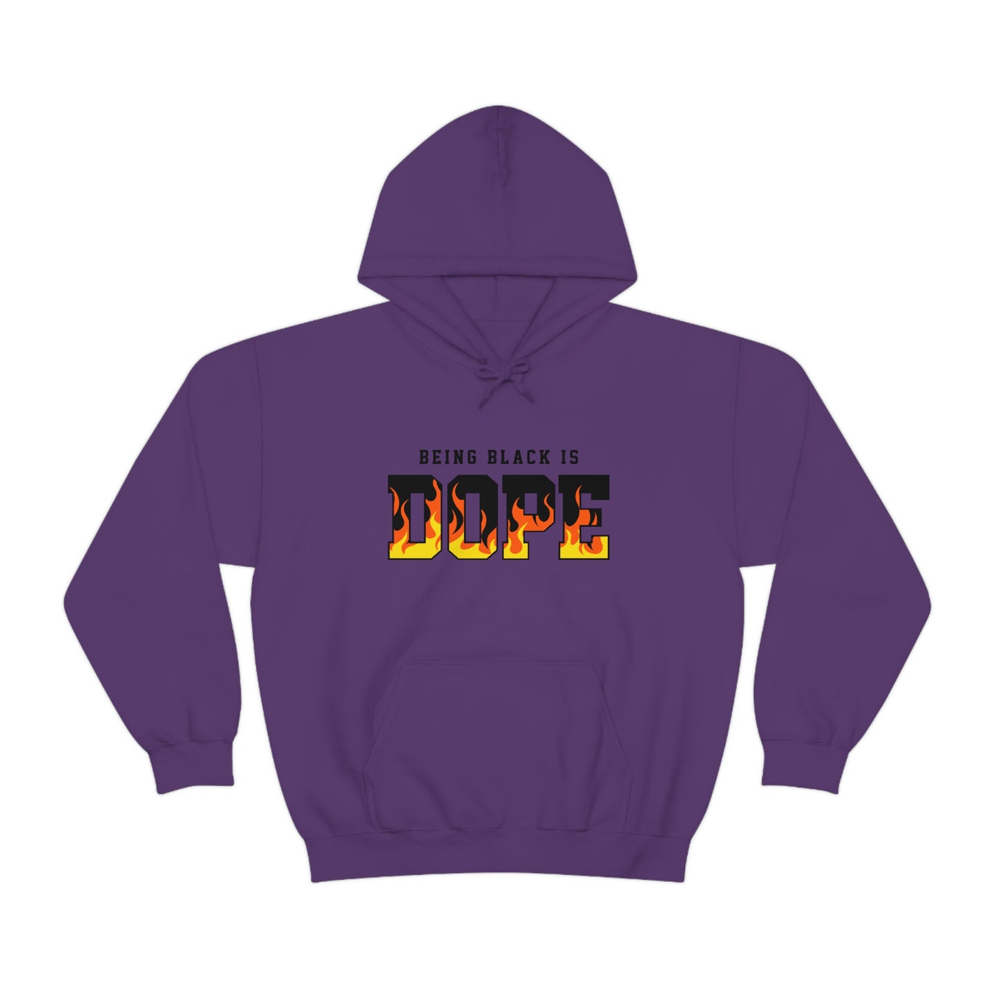 Being Black is Dope- Unisex Heavy Blend Hooded Sweatshirt