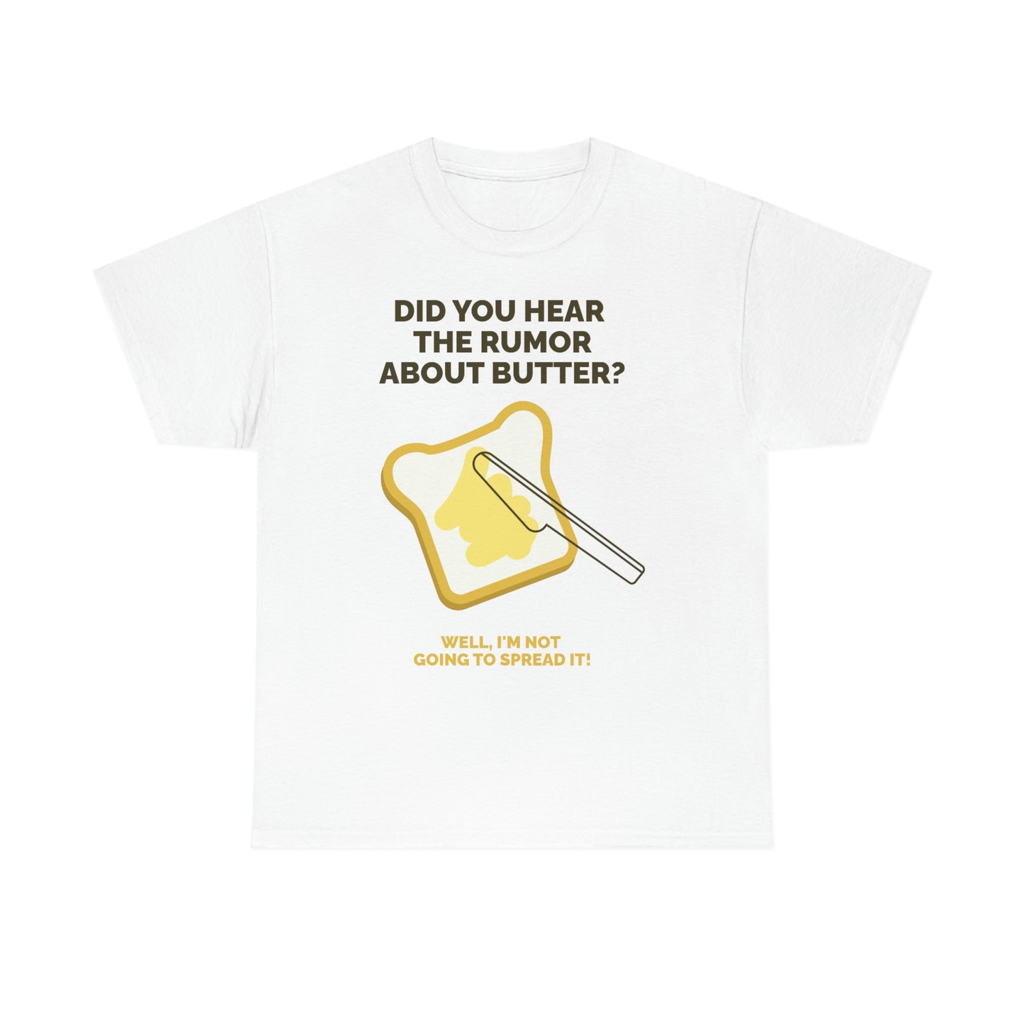 Bread and Butter-Unisex Heavy Cotton Tee