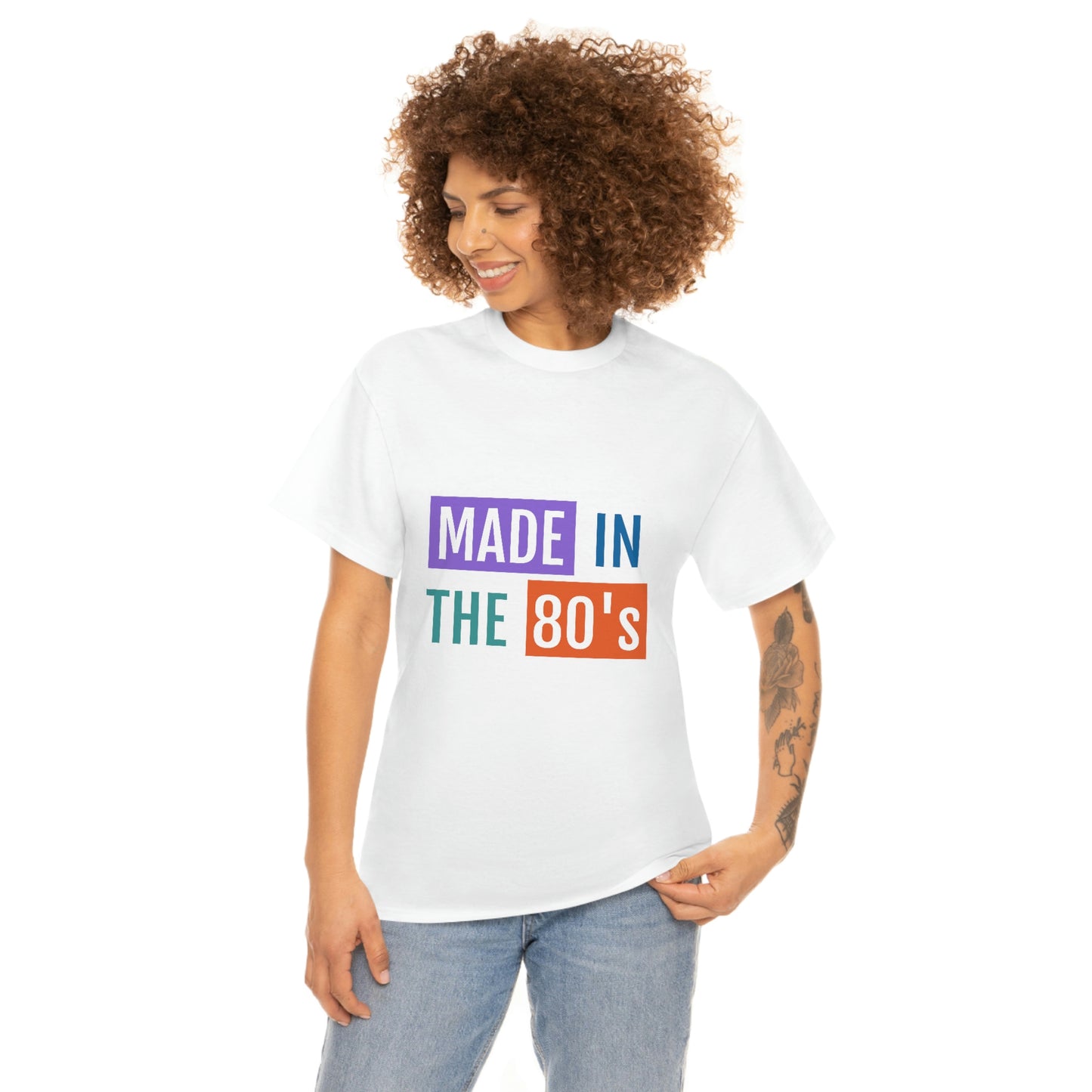 Made in the 80s-Unisex Heavy Cotton Tee