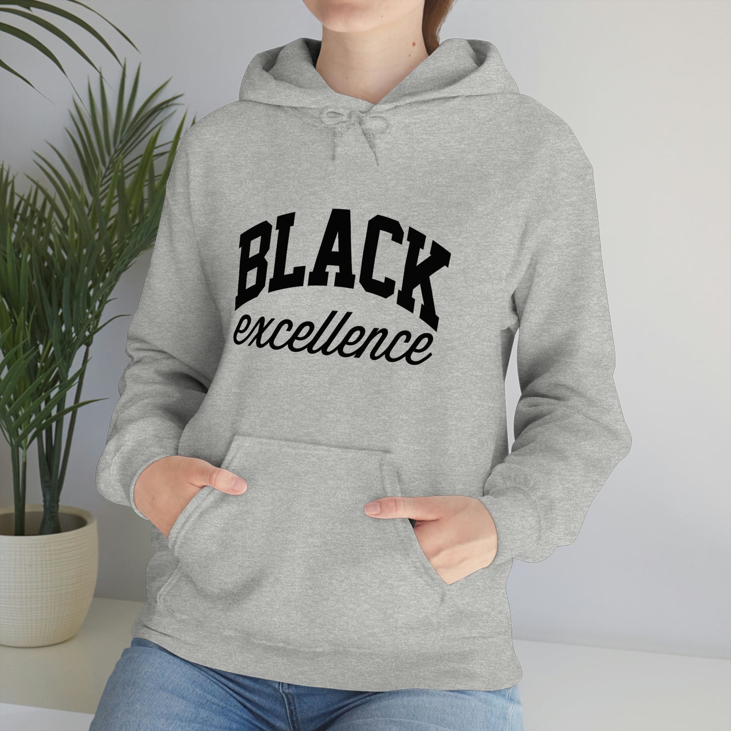 Black Excellence-Unisex Heavy Blend Hooded Sweatshirt