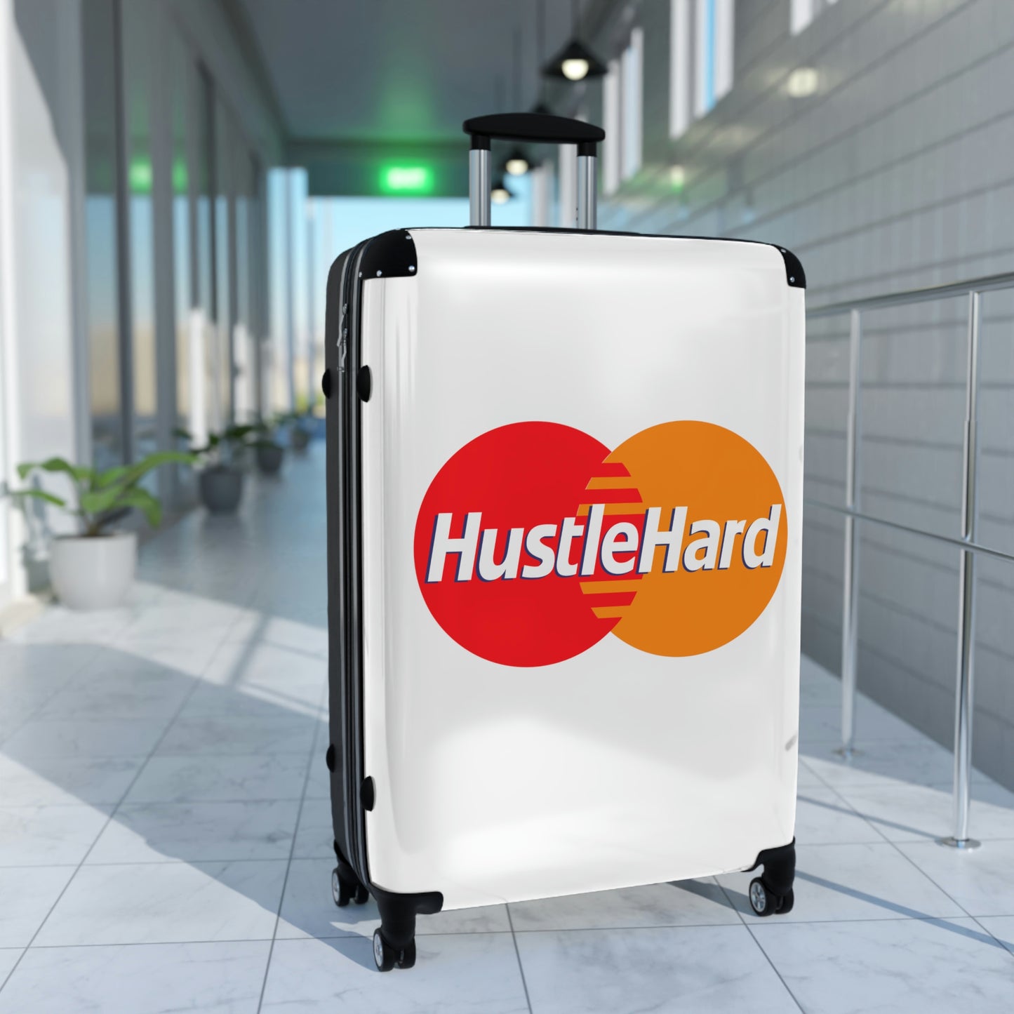 Hustle Hard -Suitcases