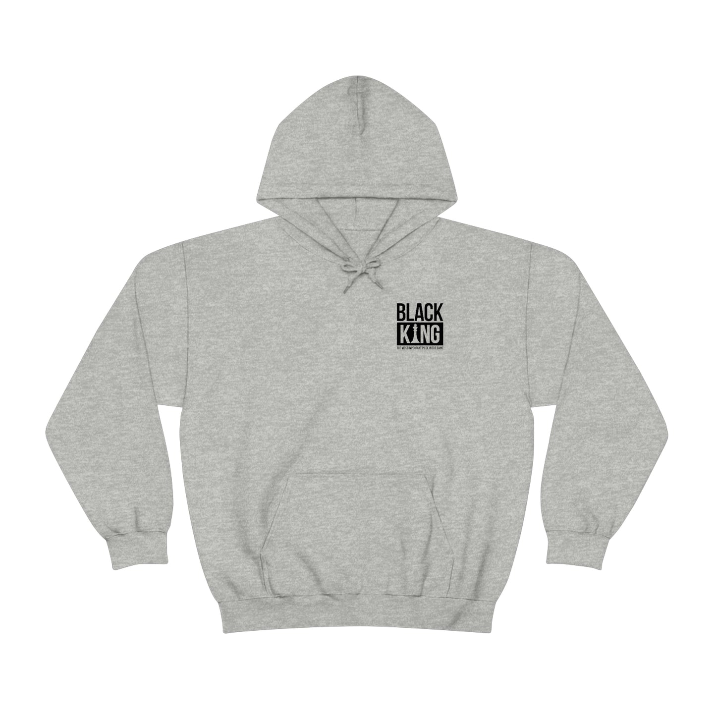 Black Kings -Chess- Heavy Blend Hooded Sweatshirt