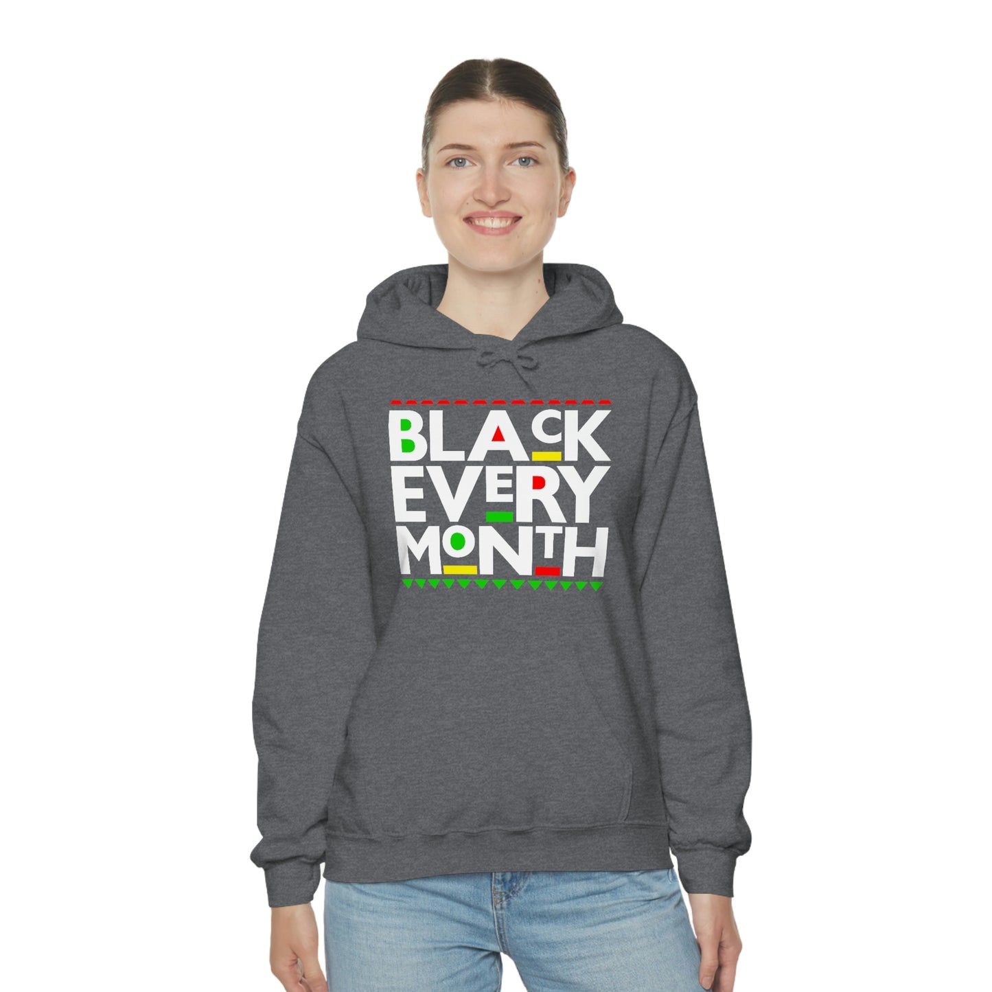 Black Every Month-Unisex Heavy Blend Hooded Sweatshirt