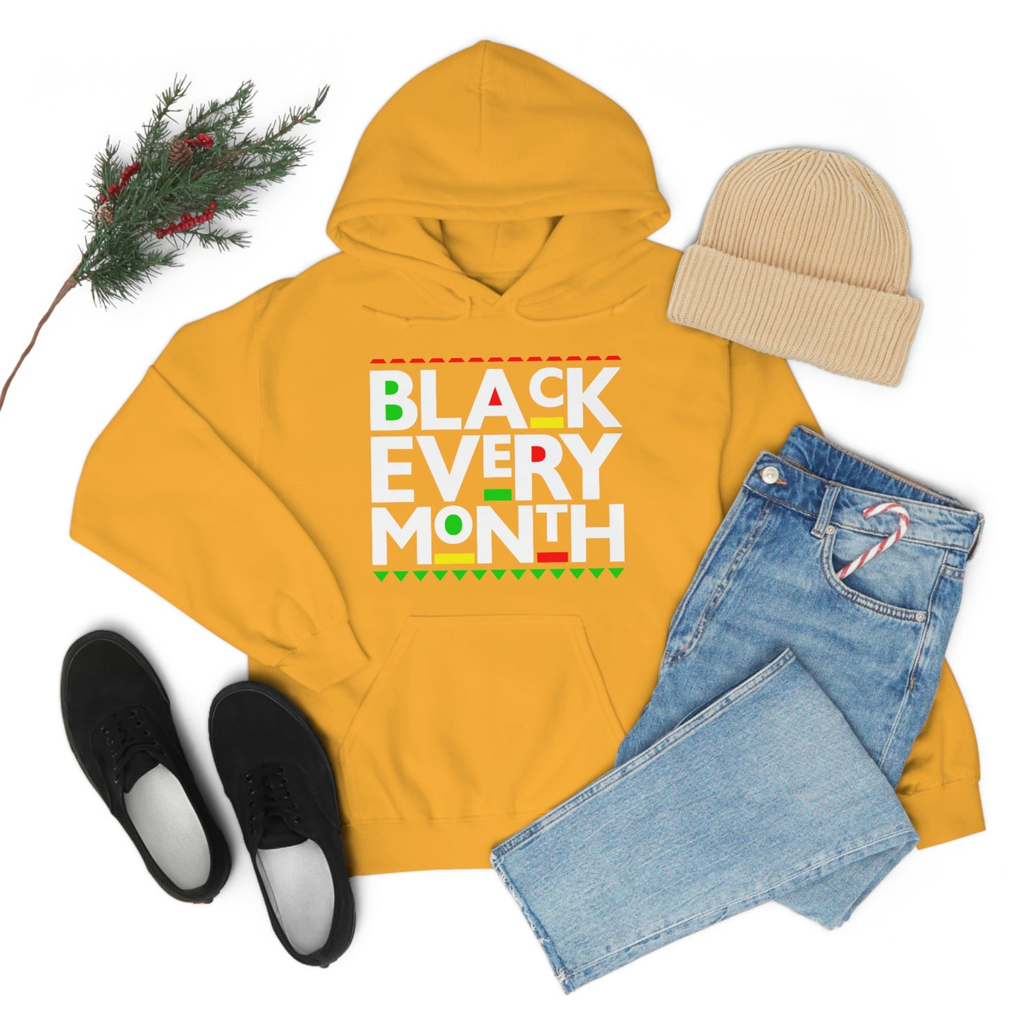 Black Every Month-Unisex Heavy Blend Hooded Sweatshirt