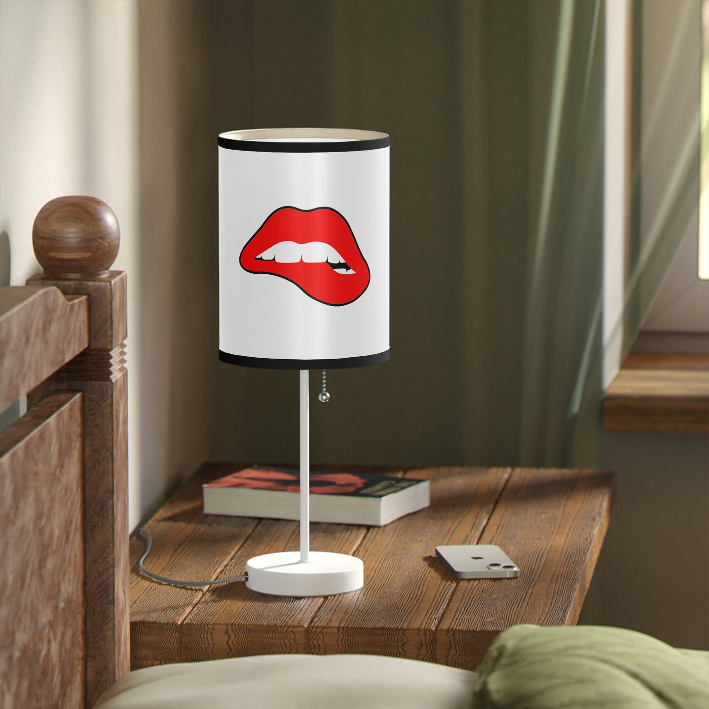 Red Lips-Lamp on a Stand, US|CA plug