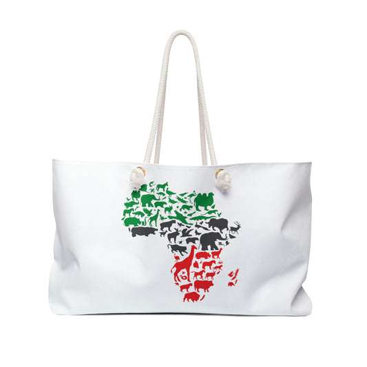 Africa's Animals- Weekender Bag