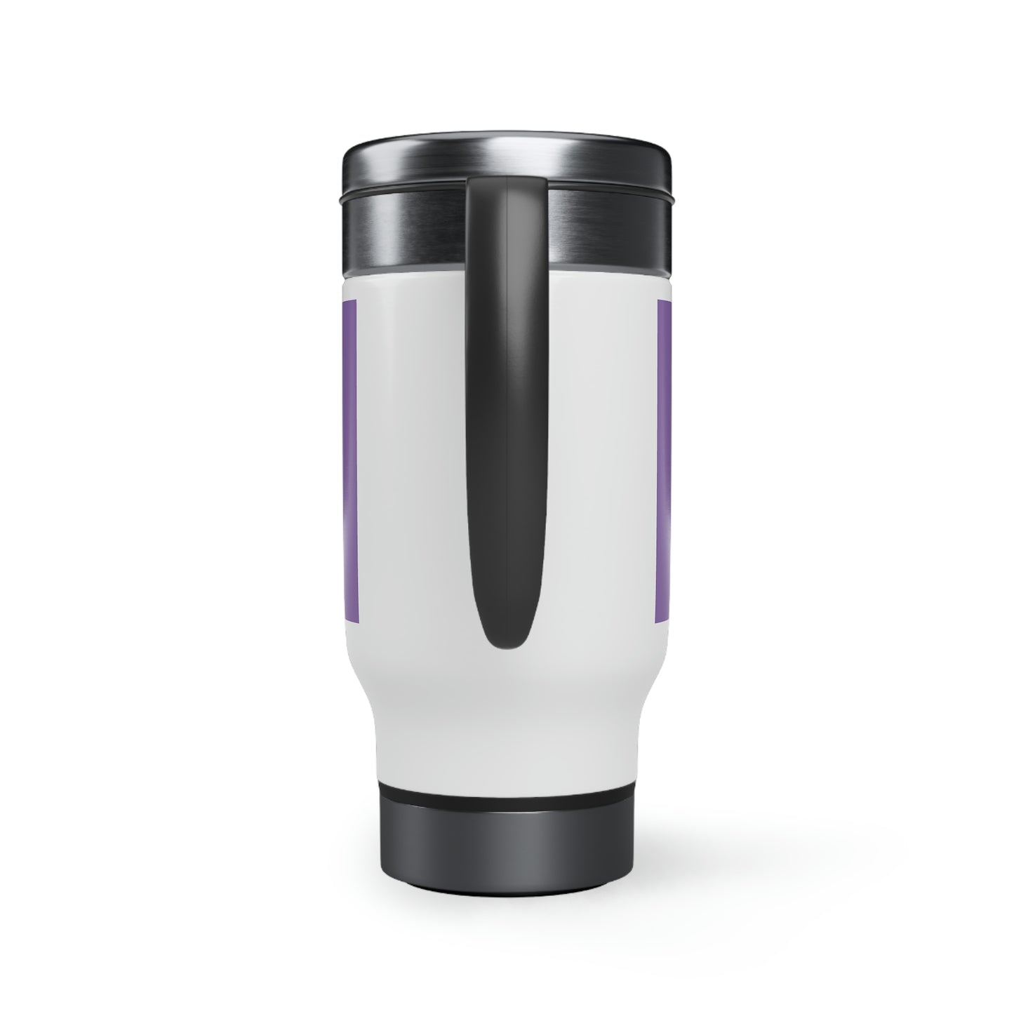 Caffeine Stainless Steel Travel Mug with Handle, 14oz