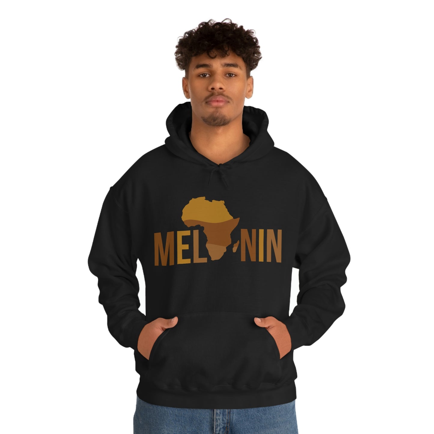 Melanin-Unisex Heavy Blend Hooded Sweatshirt