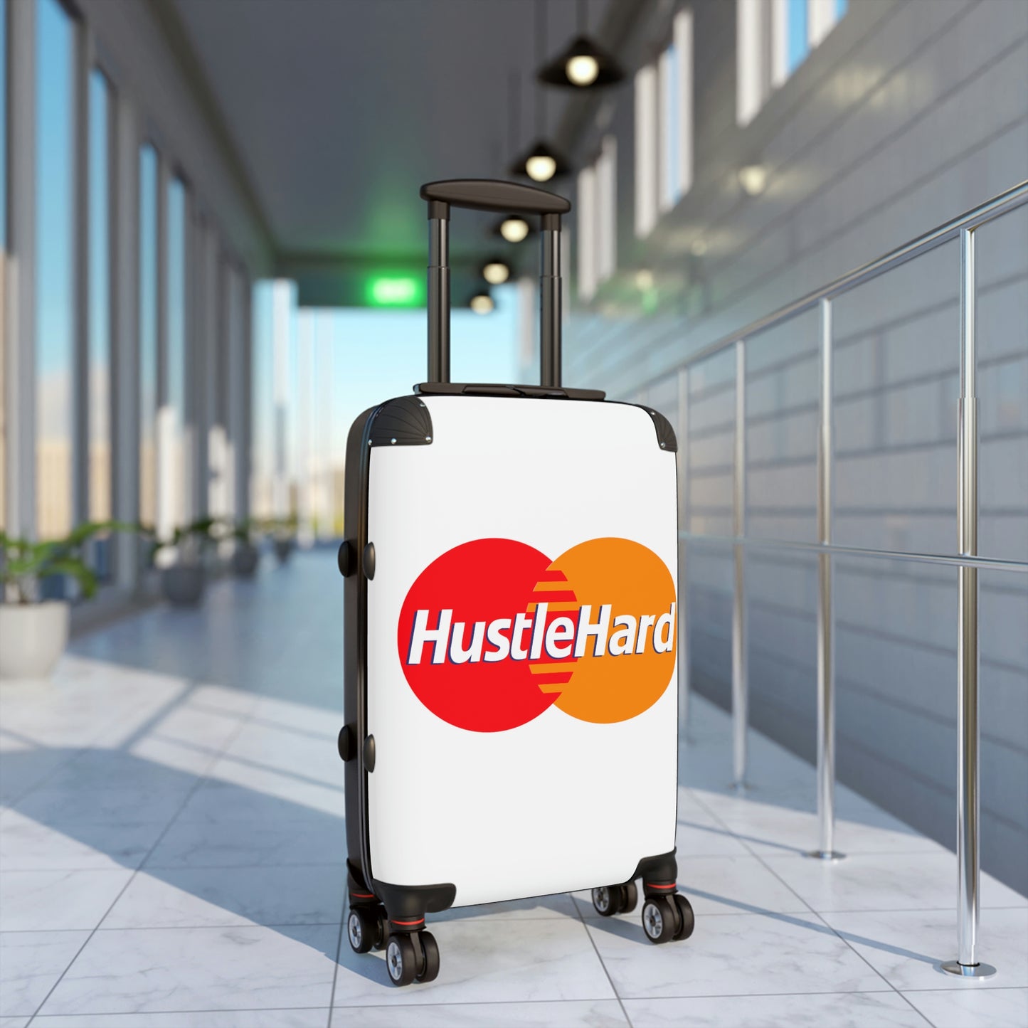 Hustle Hard -Suitcases