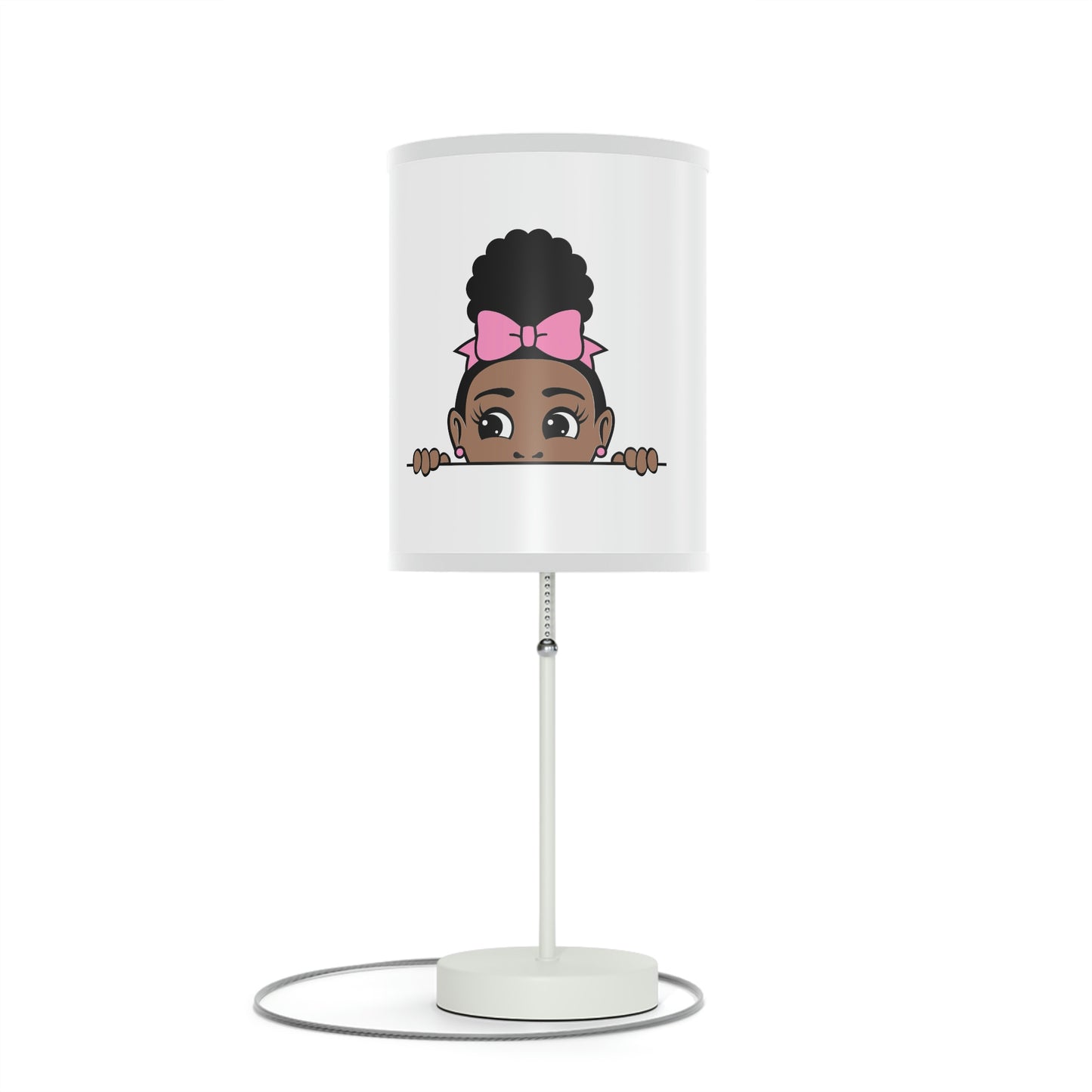 Girl Peek-A-Boo -Lamp on a Stand, US|CA plug