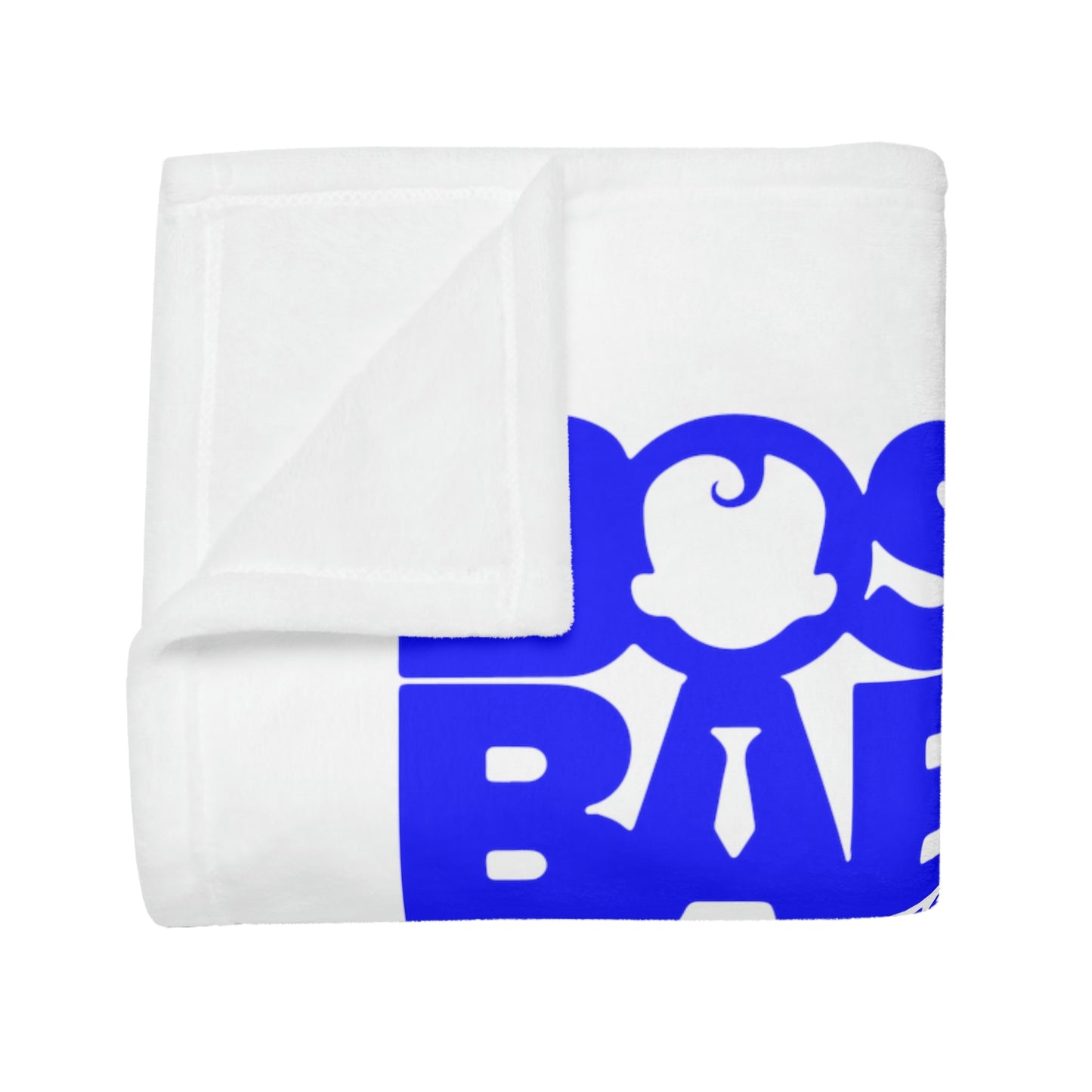 Boss Baby - Blue/White-Plush Fleece Blanket