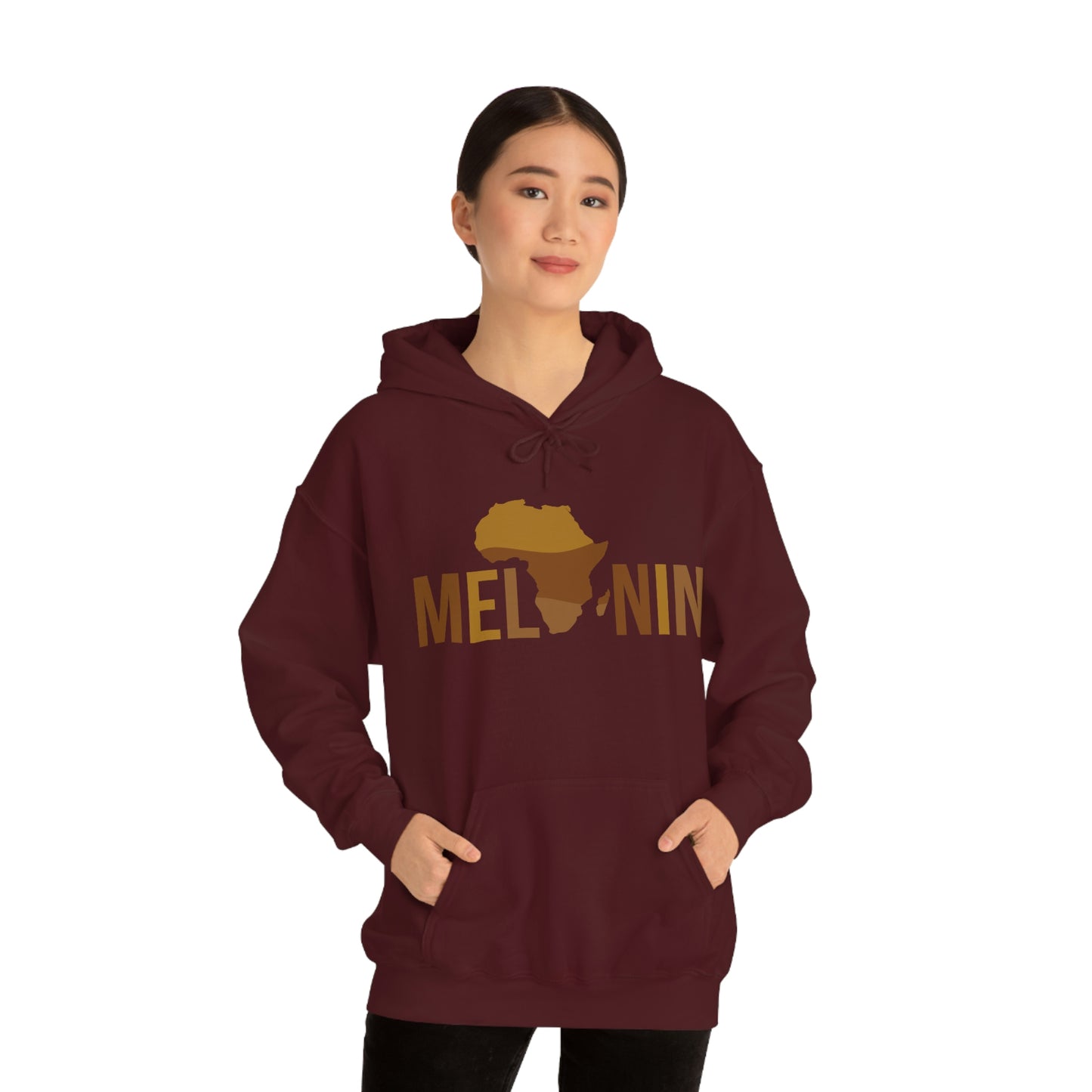 Melanin-Unisex Heavy Blend Hooded Sweatshirt