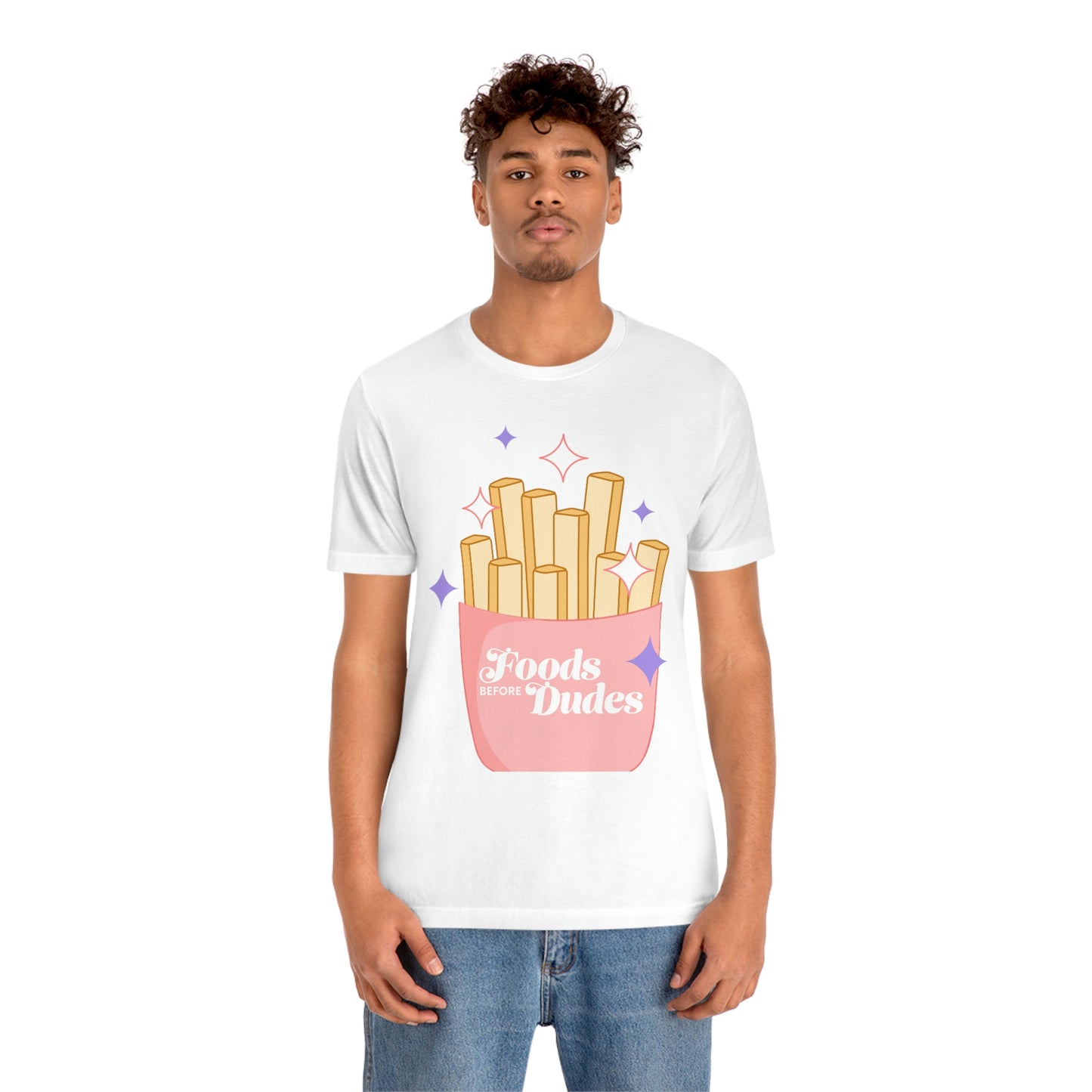 Fries Before Guys - Unisex Jersey Short Sleeve Tee