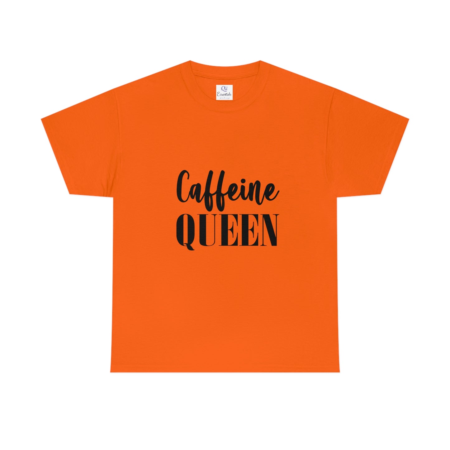 Caffeine Queen, Unisex Heavy Cotton Tee