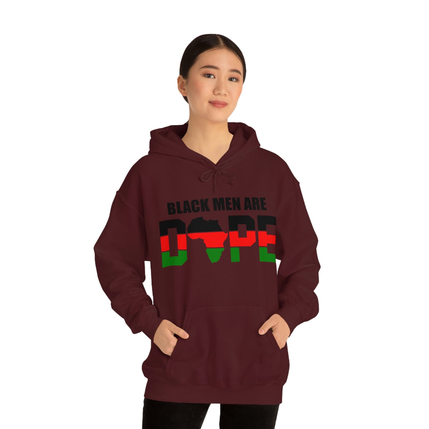 Black Men are Dope- Unisex Heavy Blend Hooded Sweatshirt