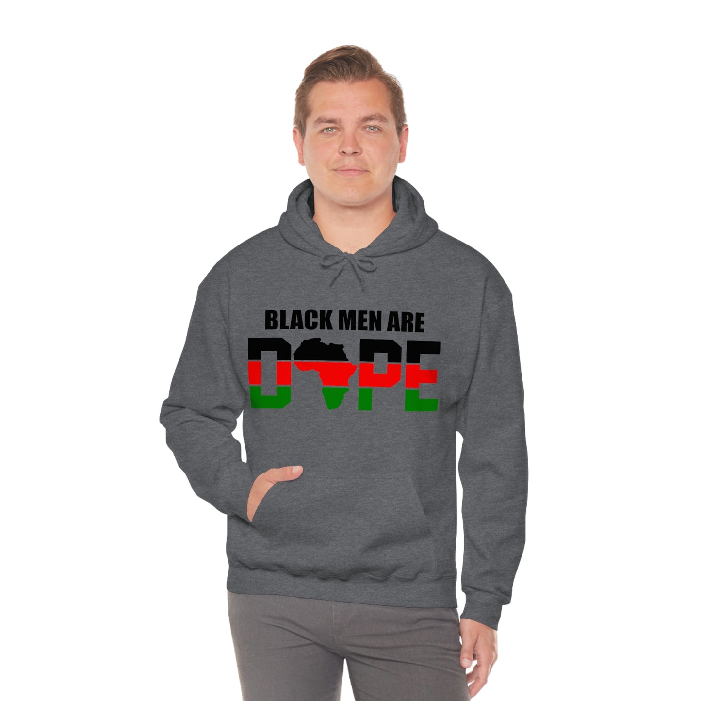 Black Men are Dope- Unisex Heavy Blend Hooded Sweatshirt