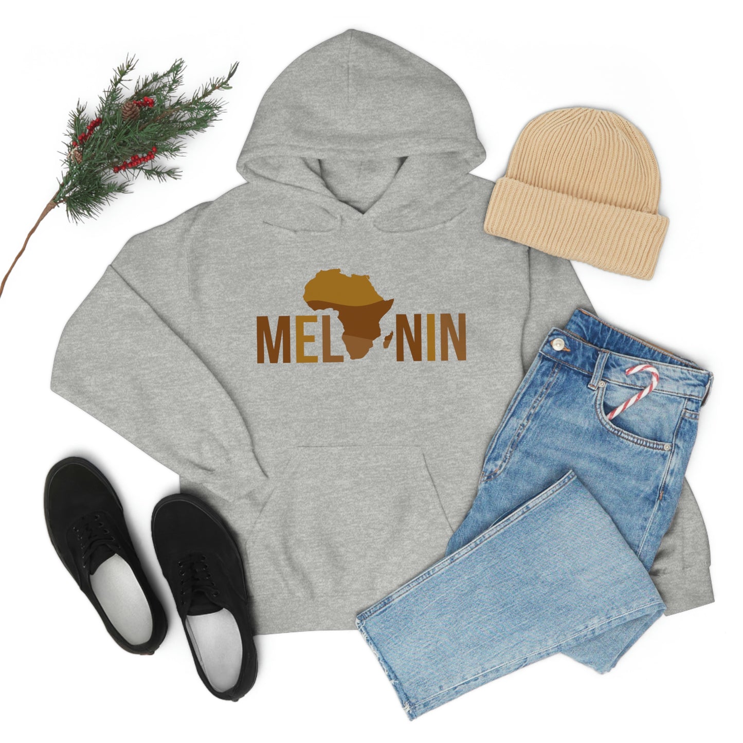 Melanin-Unisex Heavy Blend Hooded Sweatshirt