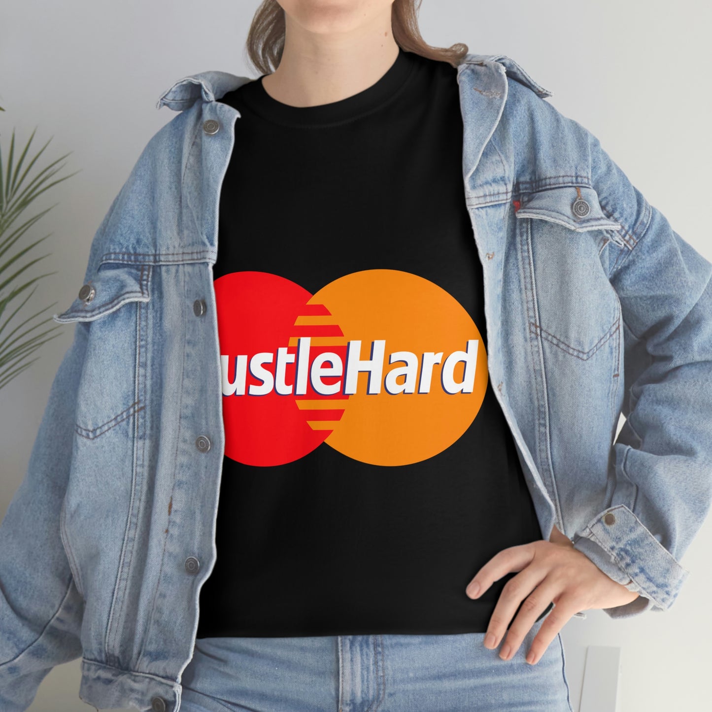 Hustle Hard -Unisex Heavy Cotton Tee