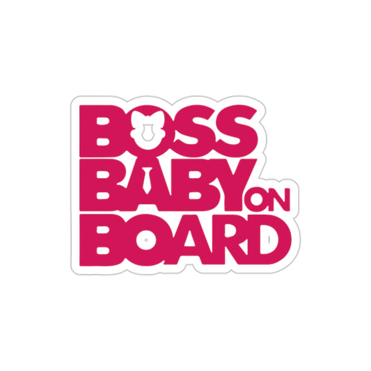 Boss Baby-Girl-Die-Cut Stickers